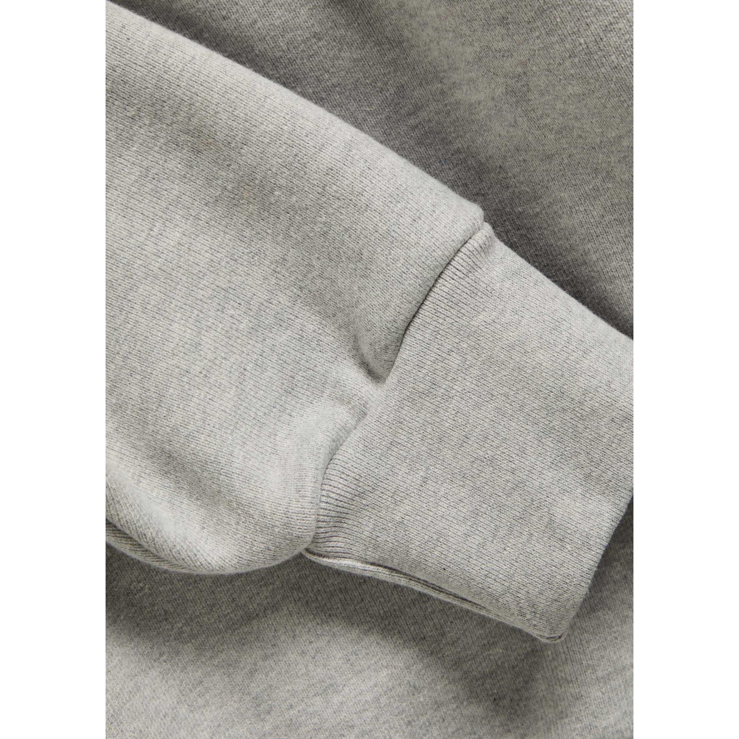 GREY - MKI MIYUKI ZOKU - Men's Superweight Crew Cotton Oversized-Fit Sweatshirt - 4