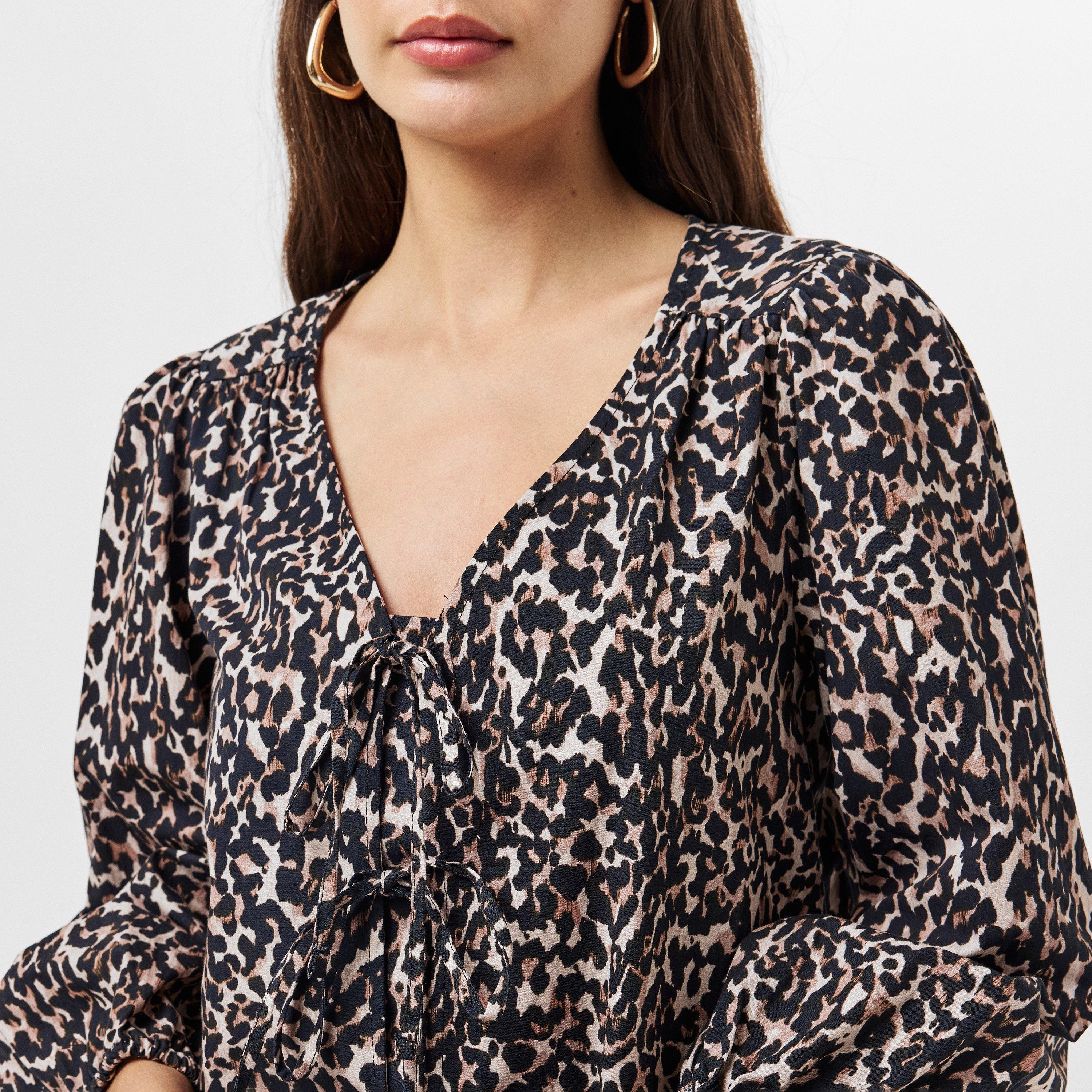 Leopard - Nobodys Child - Bernadetta Tie-Front Top - 5