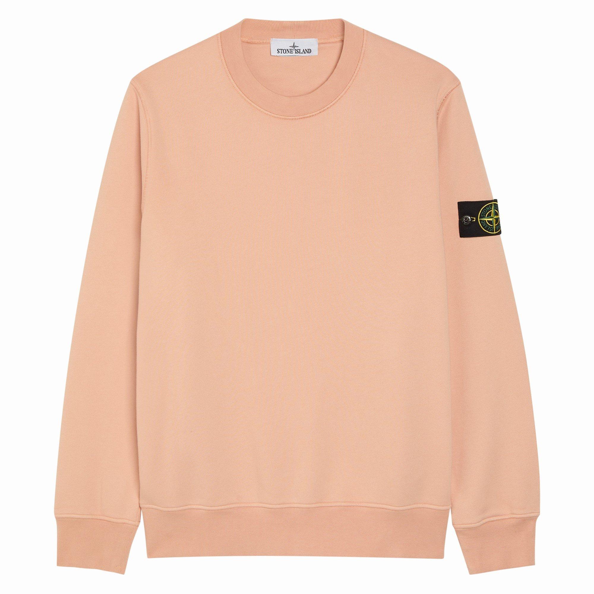 PINK - Stone Island - SI CLASSIC BADGE CREW