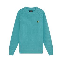 Lyle and Scott Creased Ribbed Pullover