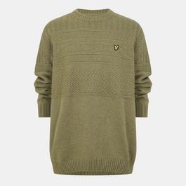 Lyle and Scott Guernsey Crew Neck Jumper,