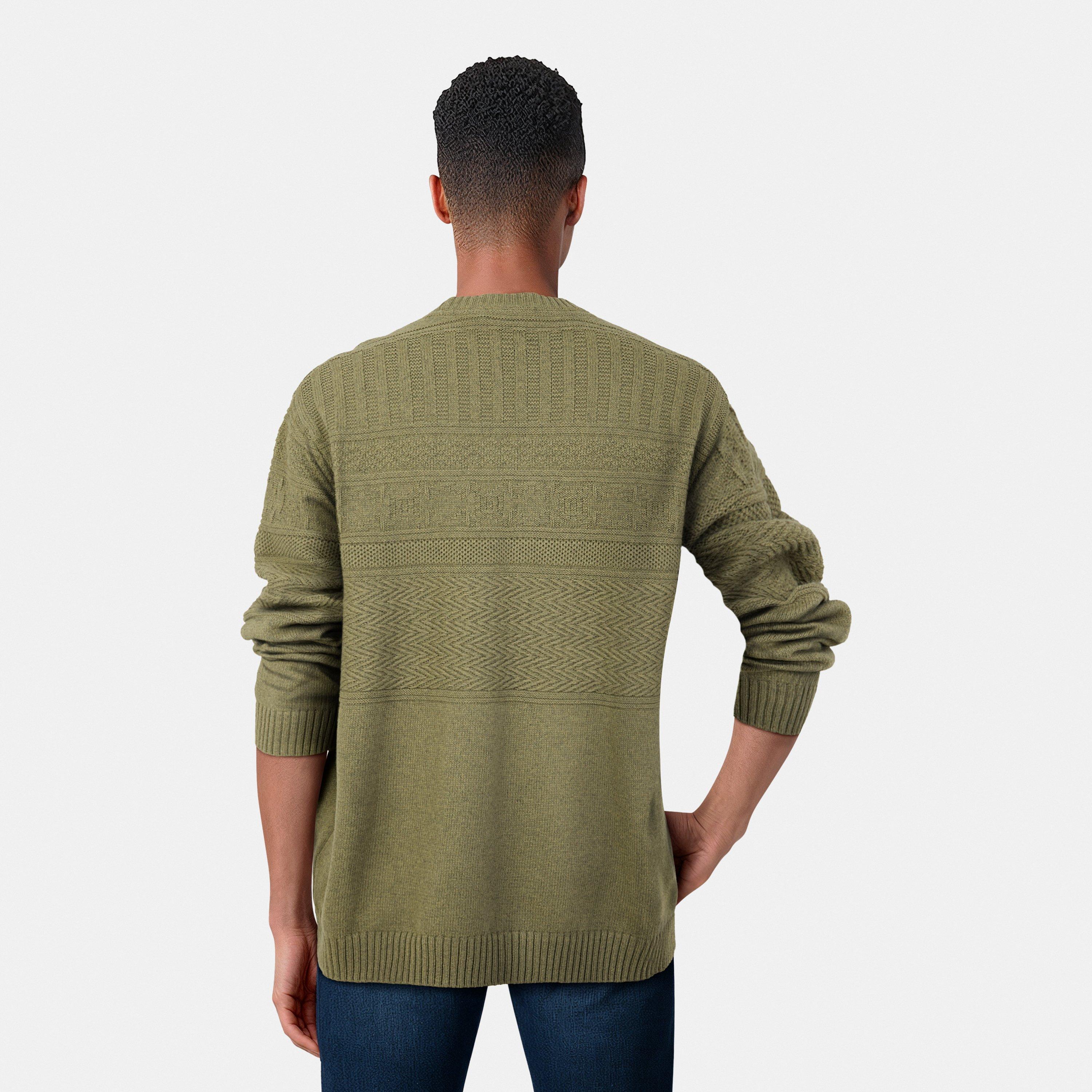 Seaweed - Lyle and Scott - Guernsey Crew Neck Jumper, - 4