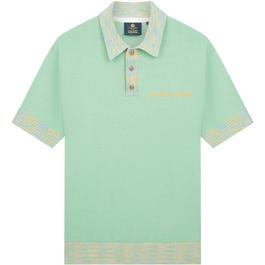 Lyle and Scott Lyle Knitted Polo Sn99