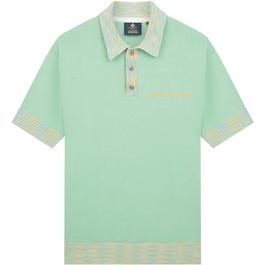 Set van 3 gekleurde T-shirts met ronde hals Lyle Knitted Polo Sn99