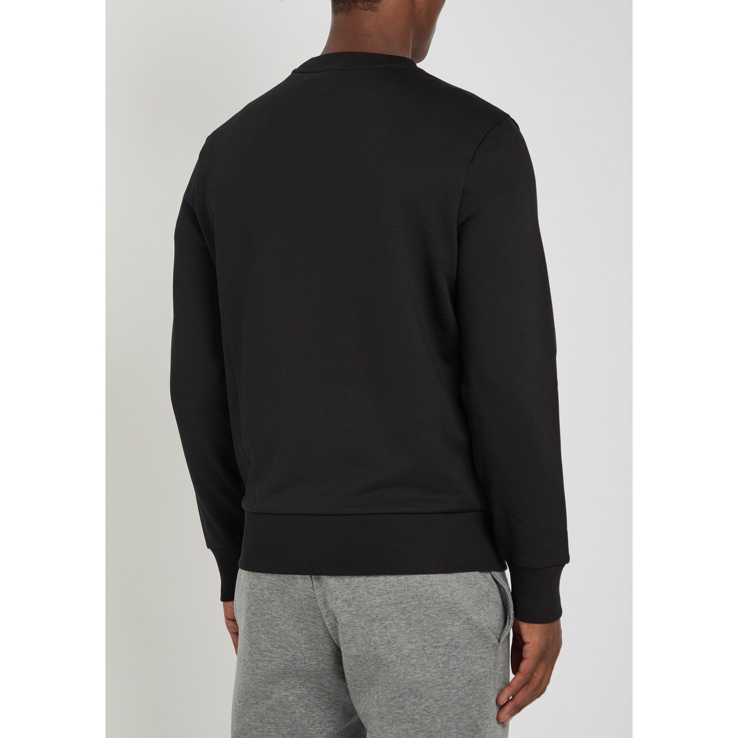 BLACK - Moncler - MON CHEST LOGO SWEAT - 3