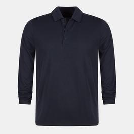 Lyle and Scott Men's Tech Long-Sleeve Polo Shirt