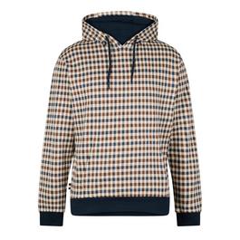 Aquascutum Checked Hoodie