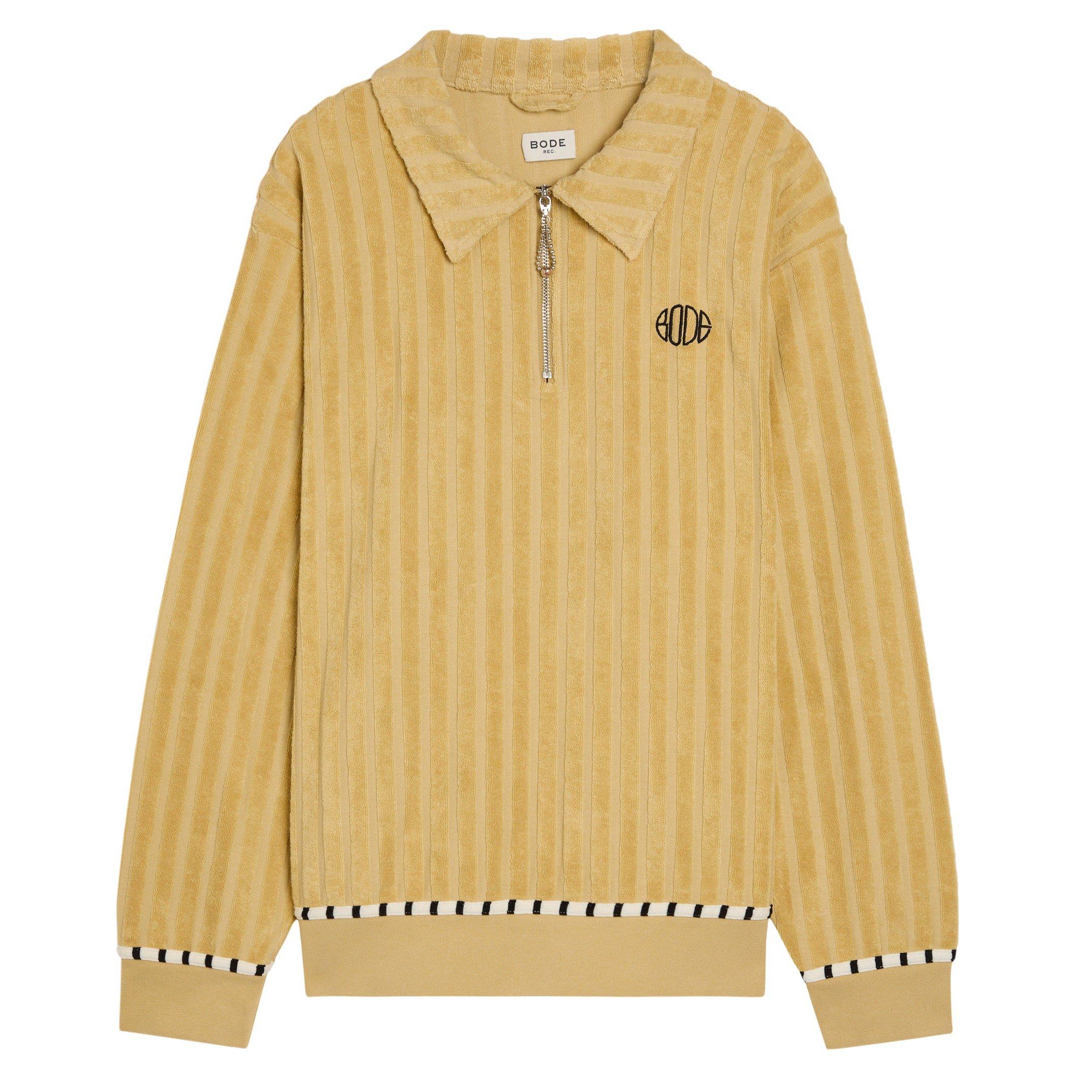 GREEN - Bode - BODE CROQUET GROUND PULLOVER - 1