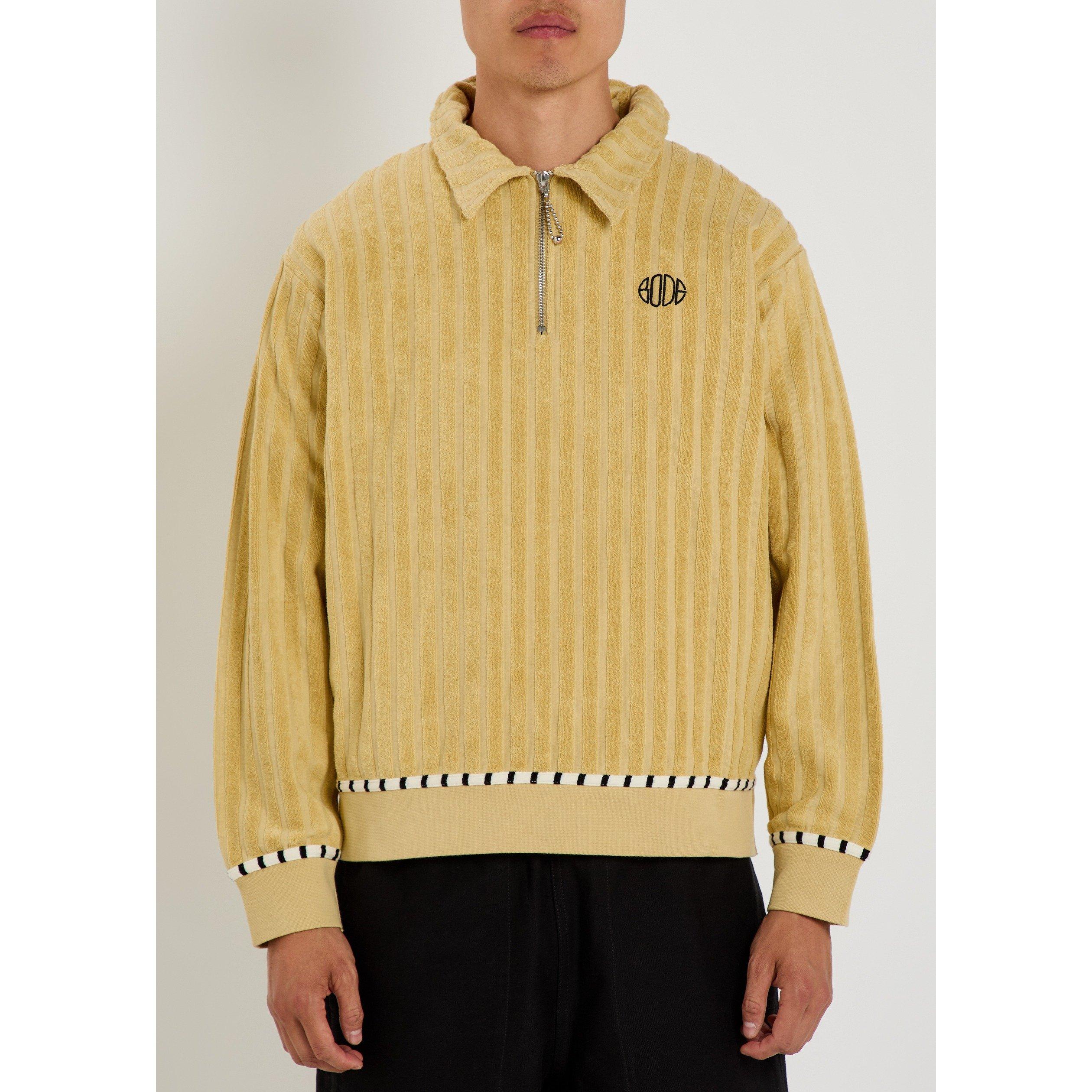 GREEN - Bode - BODE CROQUET GROUND PULLOVER - 2