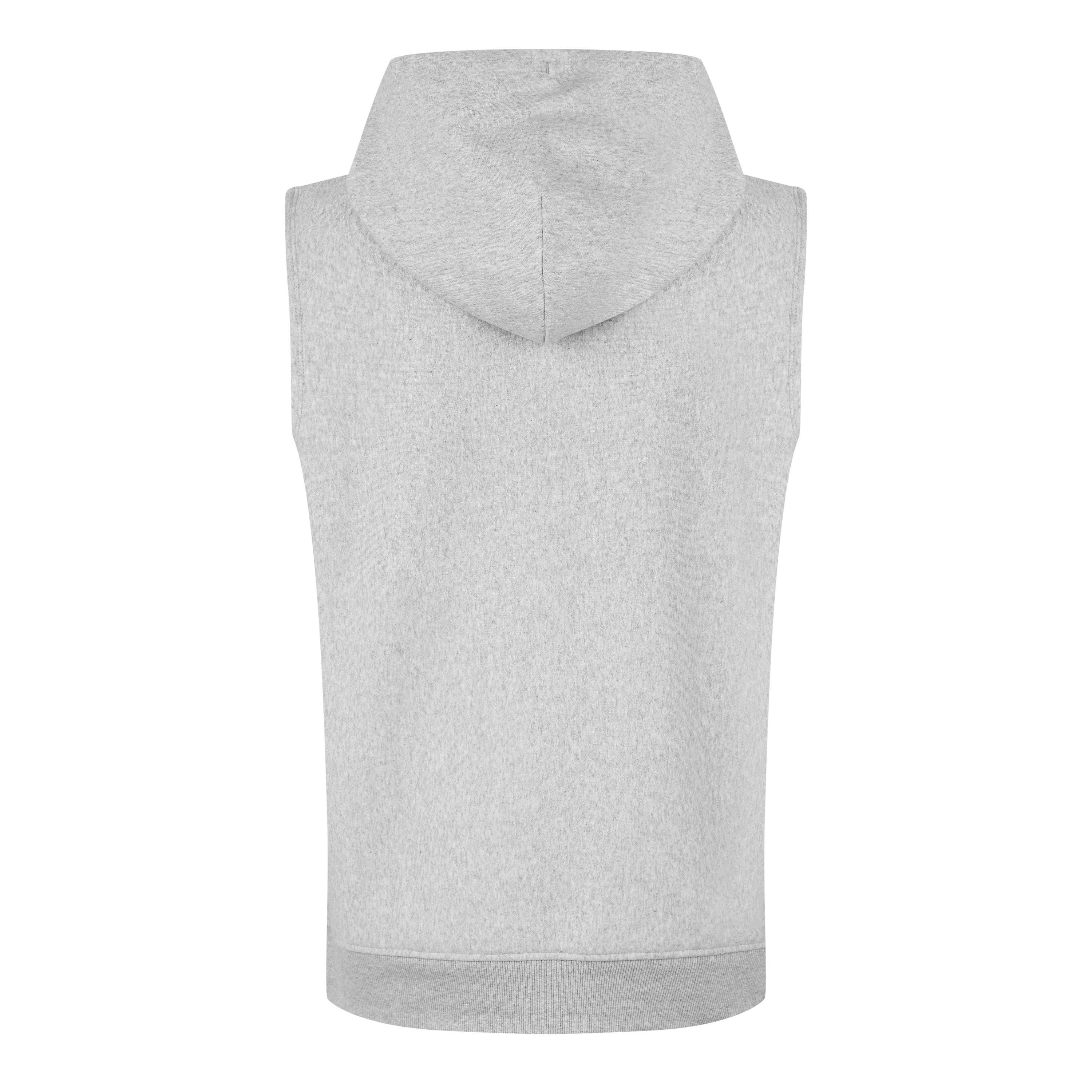 Grey Marl - Everlast - Sleeveless Hoodie Mens - 2