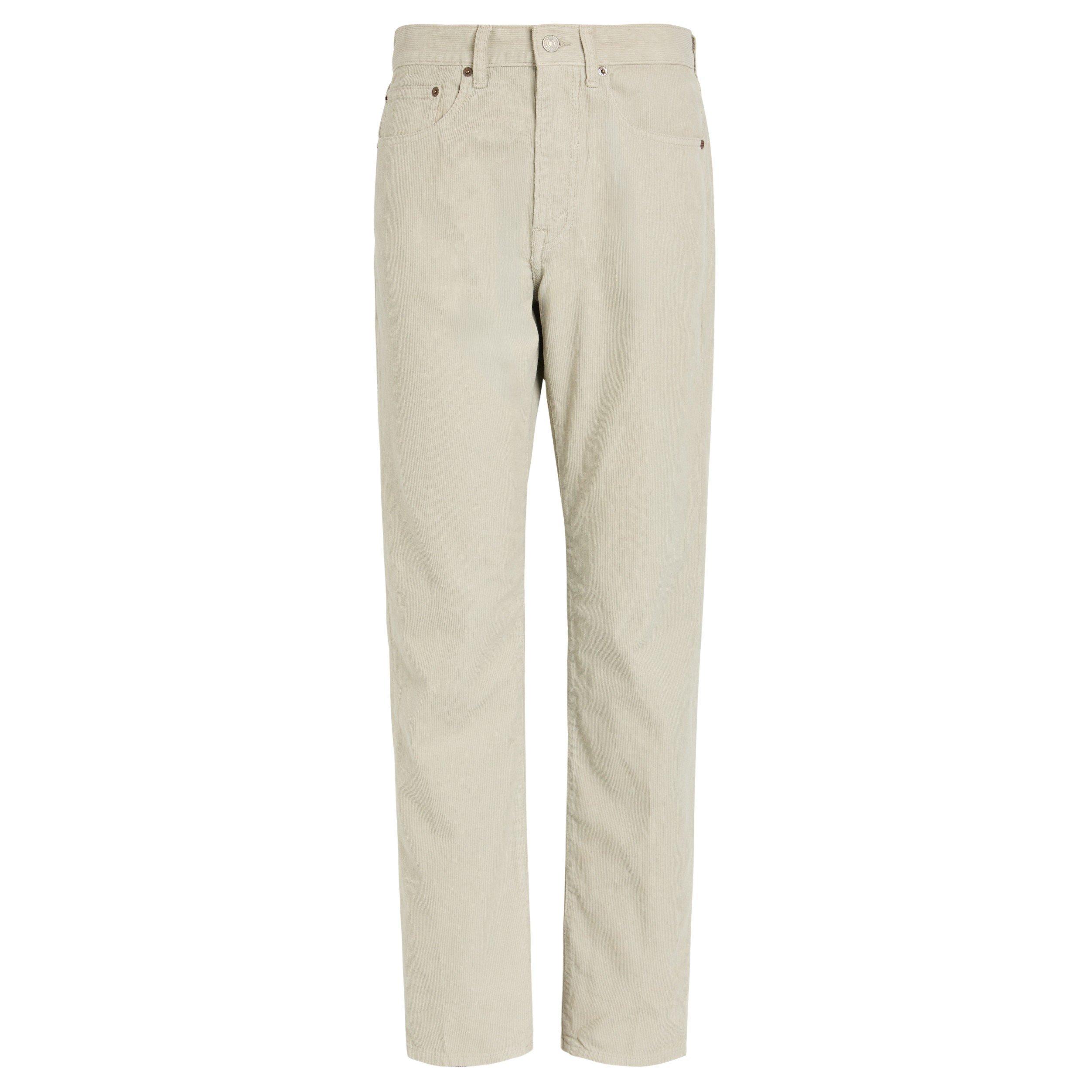 LIGHT GREY - Polo Ralph Lauren - WOVEN-STRAIGHT-PANTS
