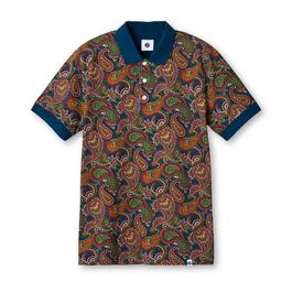 Pretty Green 15th Paisley Polo Shirt
