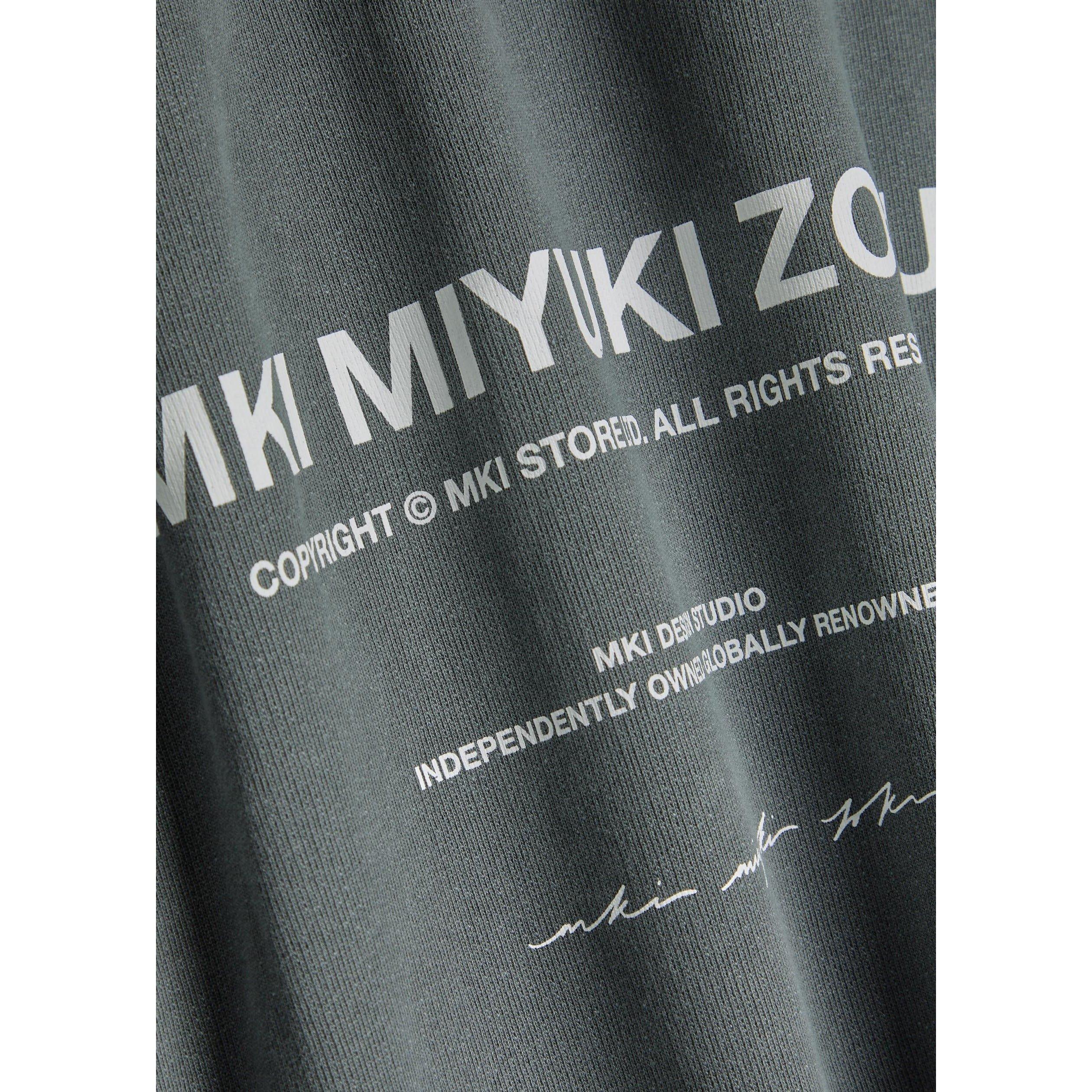 BLACK OTHER - MKI MIYUKI ZOKU - Men's Design Studio Crew Cotton Sweatshirt - 4