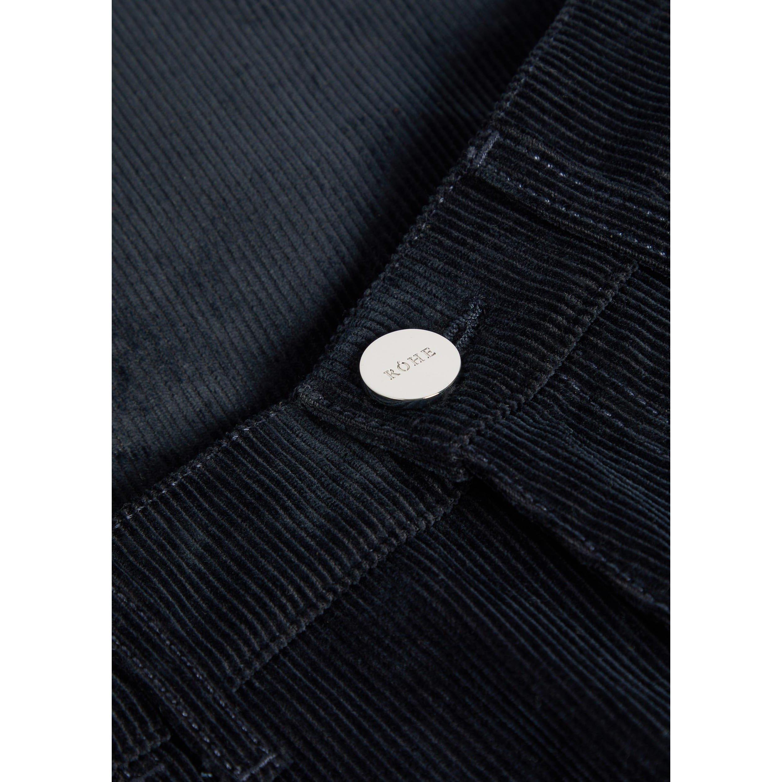 BLACK - Rohe - BERBER - BARREL LEG TROUSERS - 4