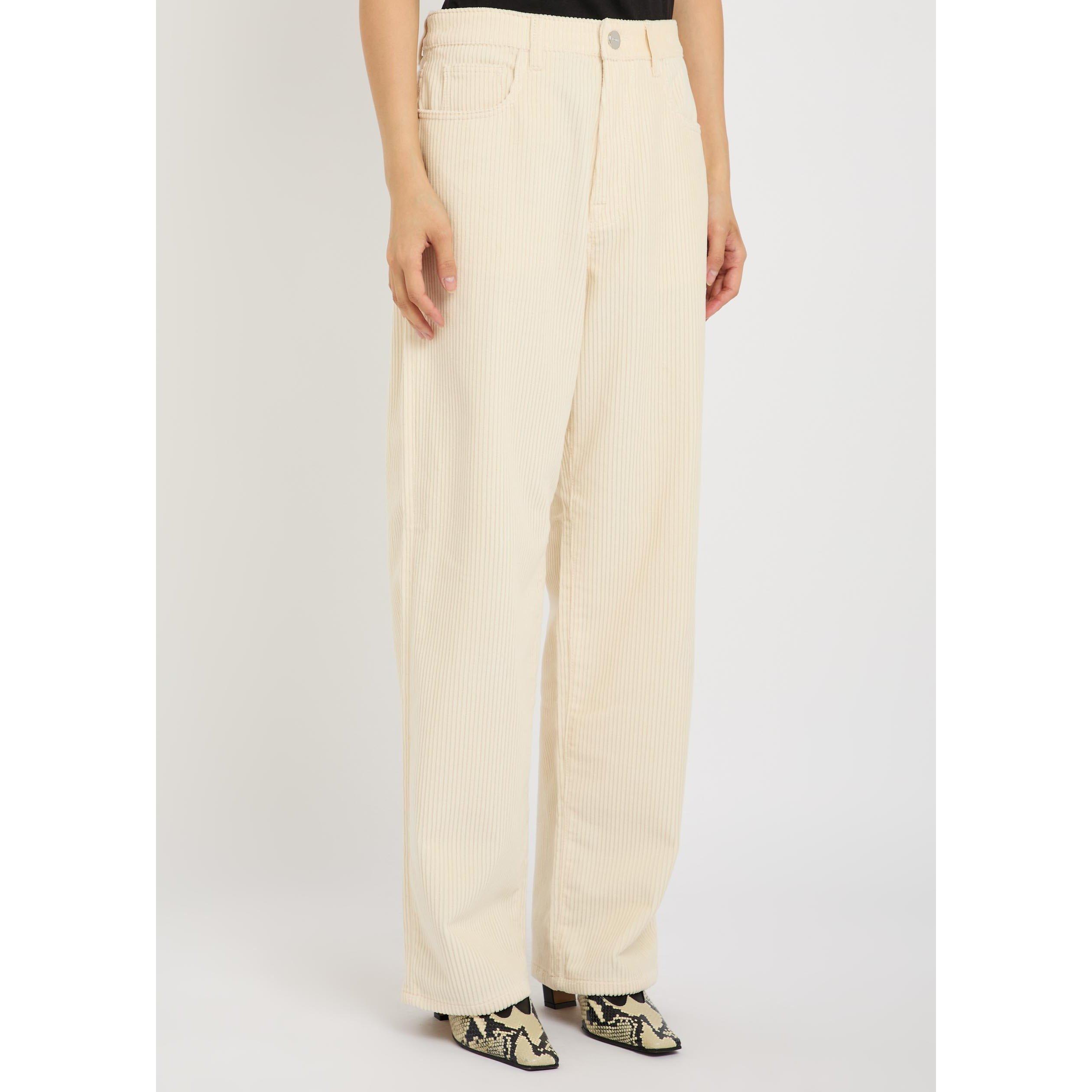 OFF WHITE - Rohe - BRUUN - SIGNATURE BAGGY CORDUR - 2