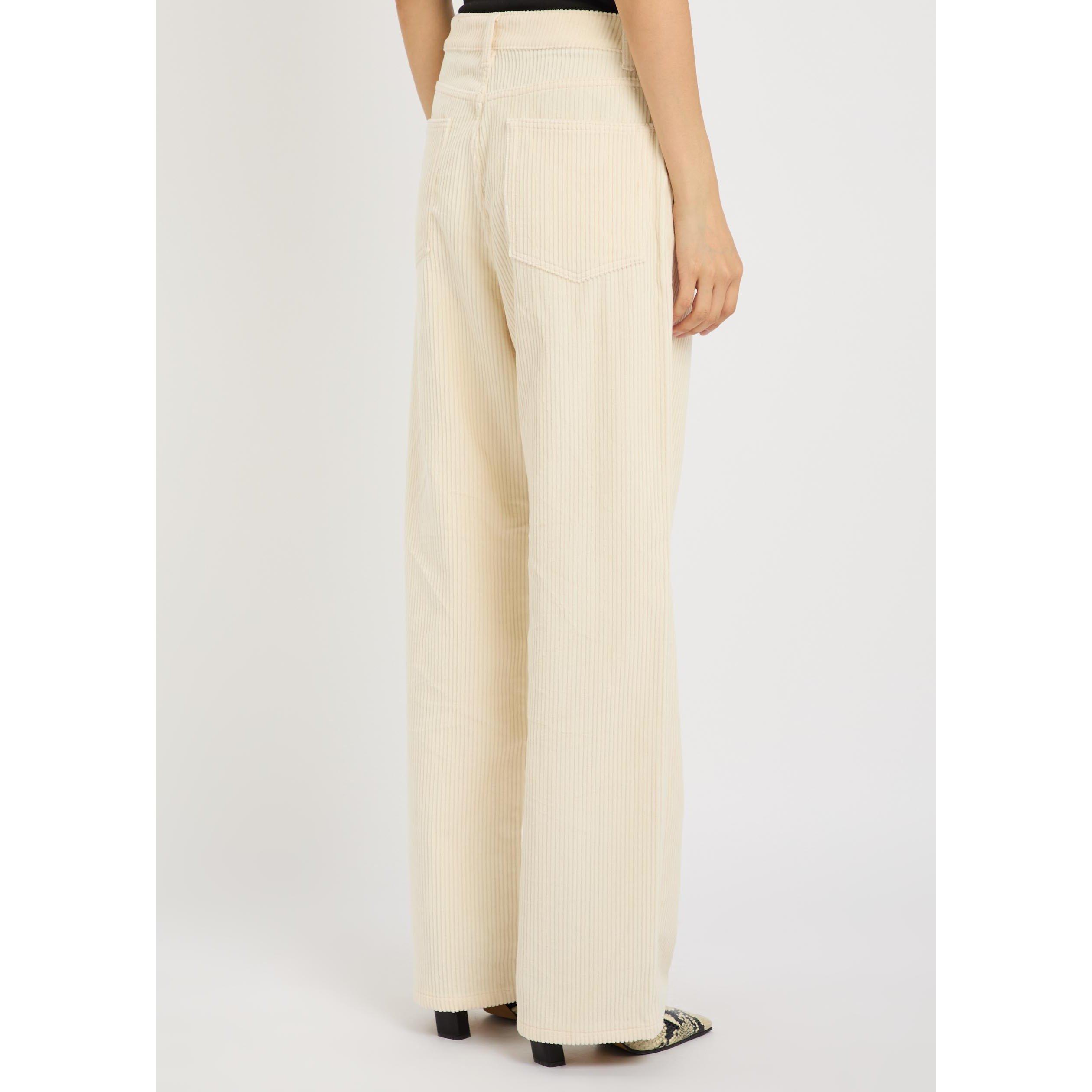 OFF WHITE - Rohe - BRUUN - SIGNATURE BAGGY CORDUR - 3