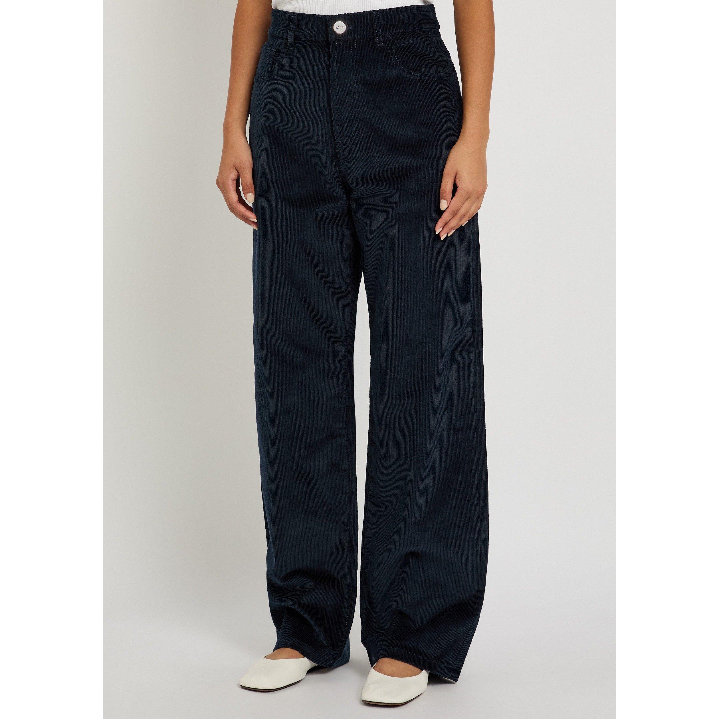 BLACK - Rohe - BRUUN SIGNATURE BAGGY CORDUROY - 2