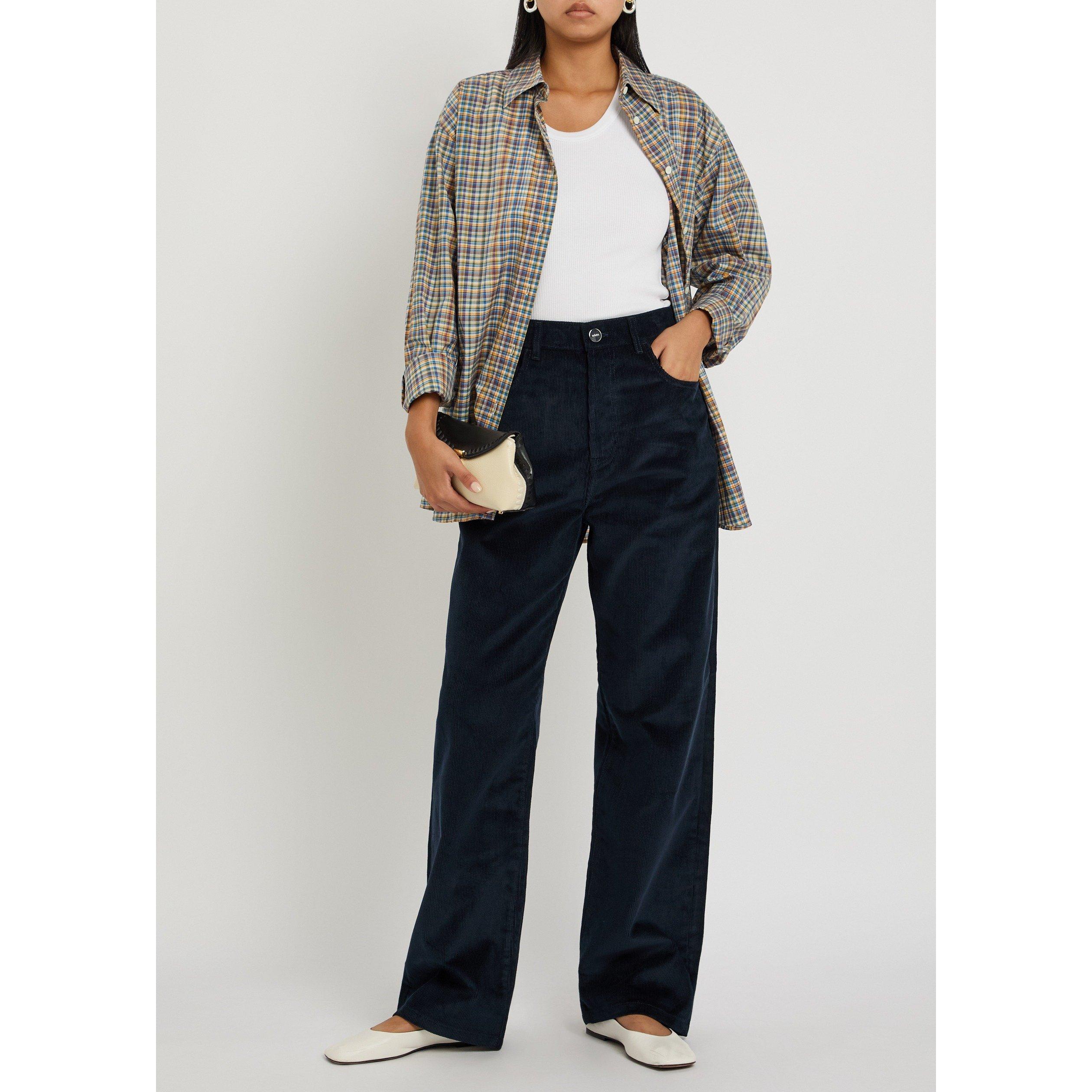 BLACK - Rohe - BRUUN SIGNATURE BAGGY CORDUROY - 5