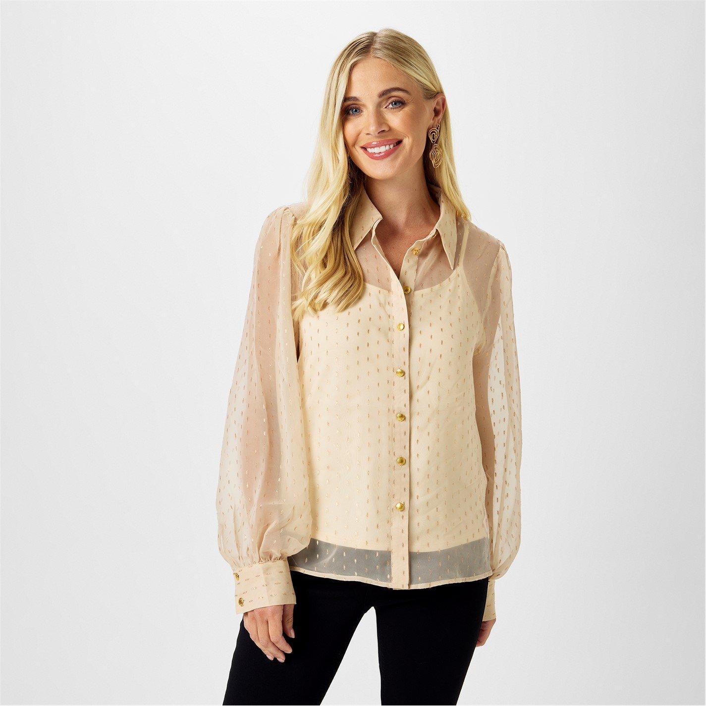 Cream - Biba - Metallic Shirt - 2