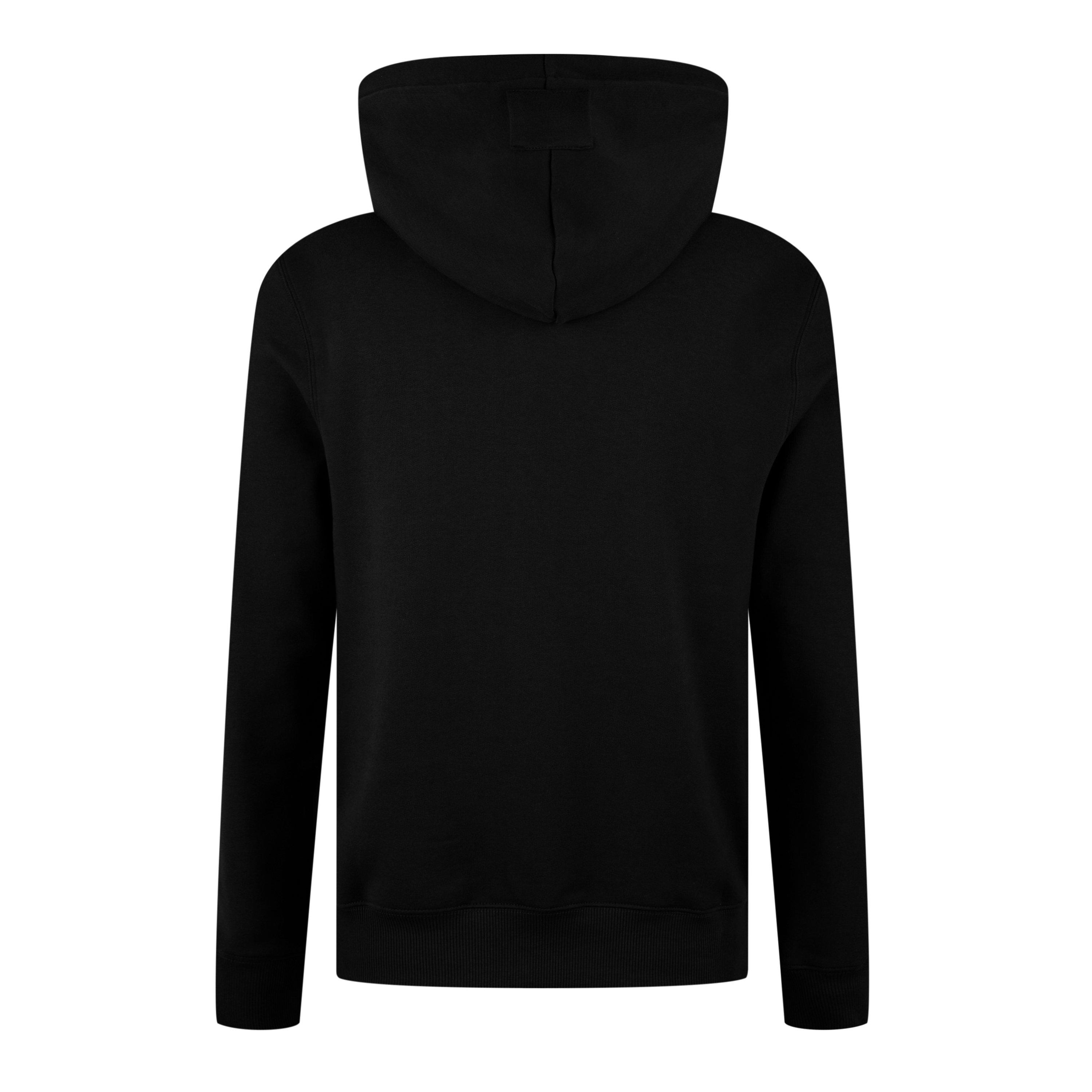 Black 10 - Lanvin - Men's Tubular Curbed Hoodie - 2