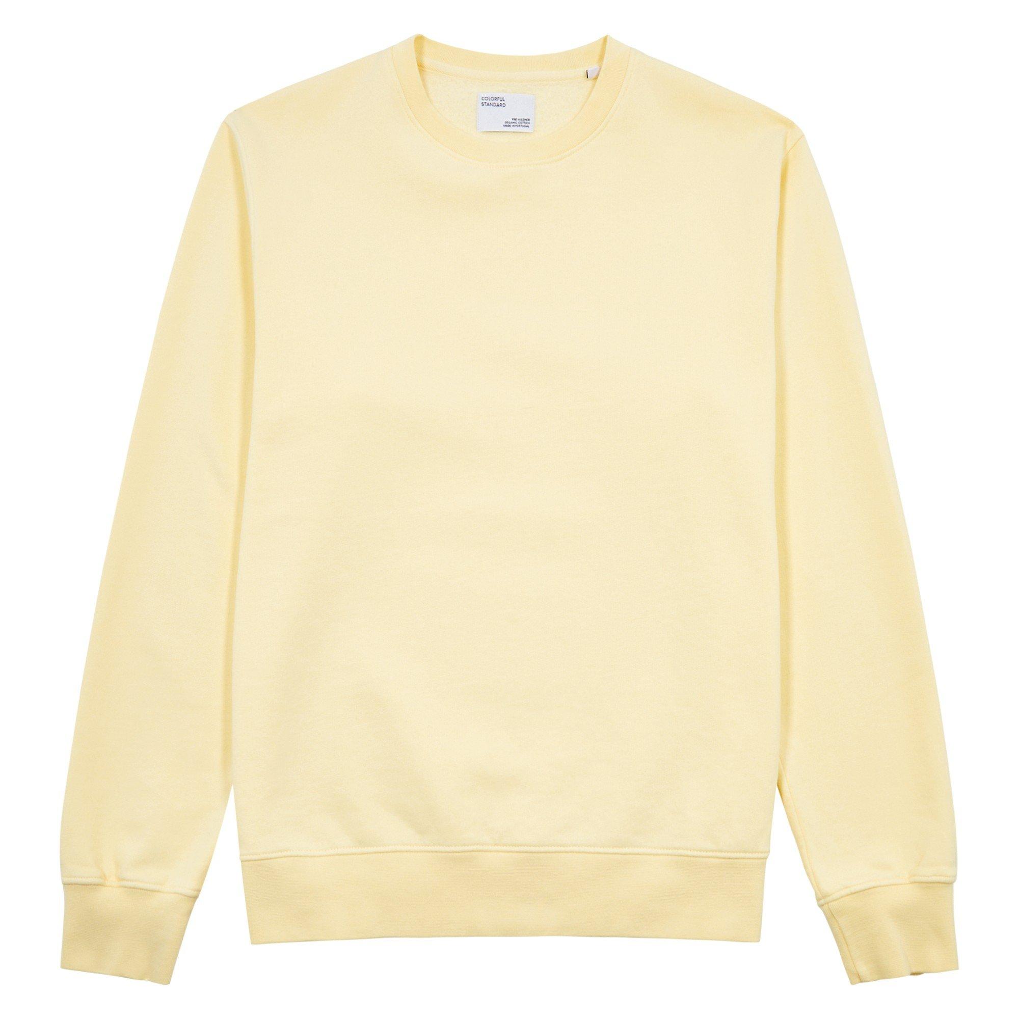 YELLOW - Colorful Standard - CS SWEAT CREW CLASSIC ORGANIC - 1