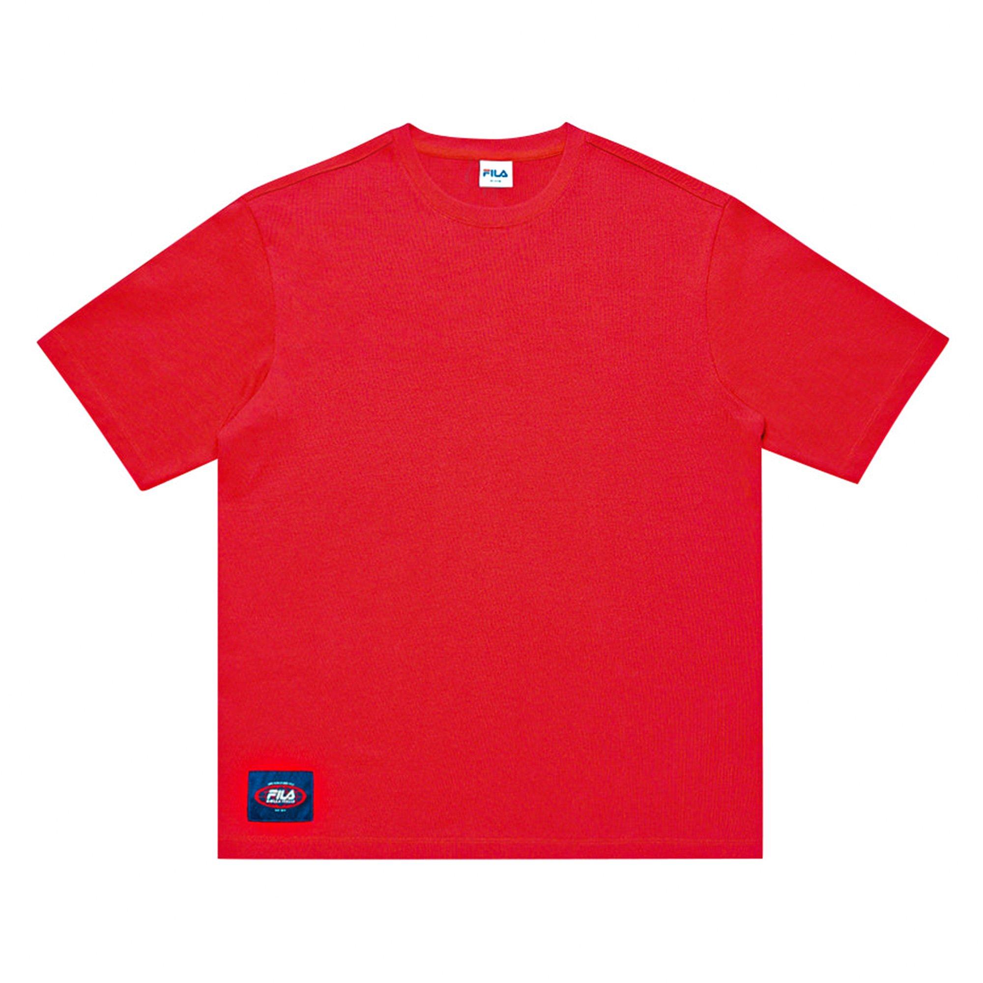 Red - Fila - DNA Adults Oversized T Shirt - 2