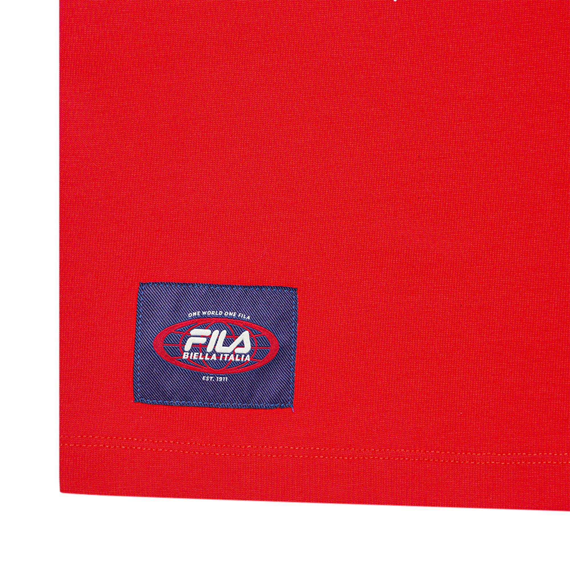 Red - Fila - DNA Adults Oversized T Shirt - 3