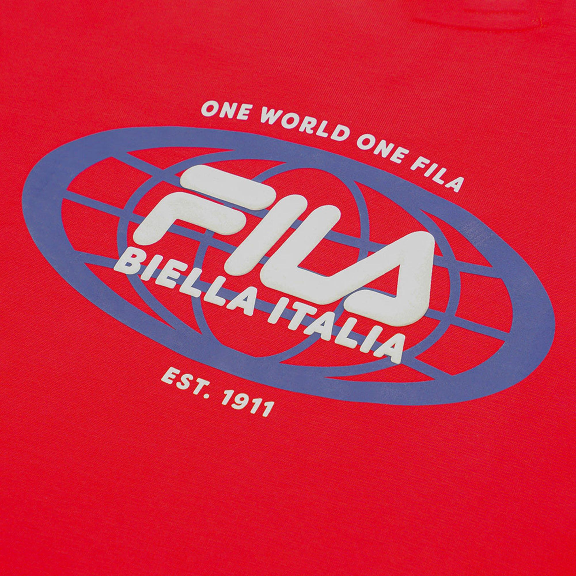 Red - Fila - DNA Adults Oversized T Shirt - 4
