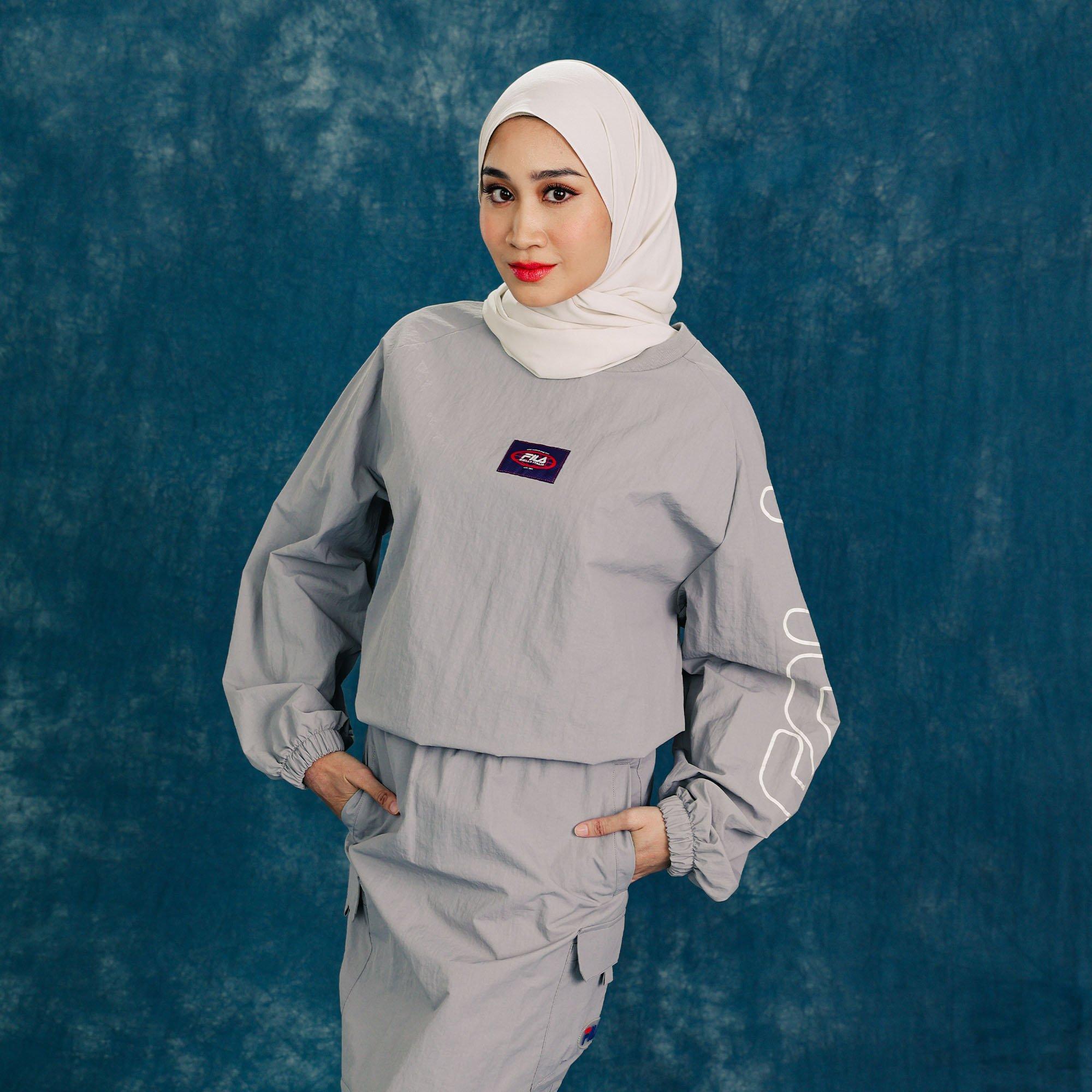 Steel Grey - Fila - DNA Adults Long Sleeve Top - 6