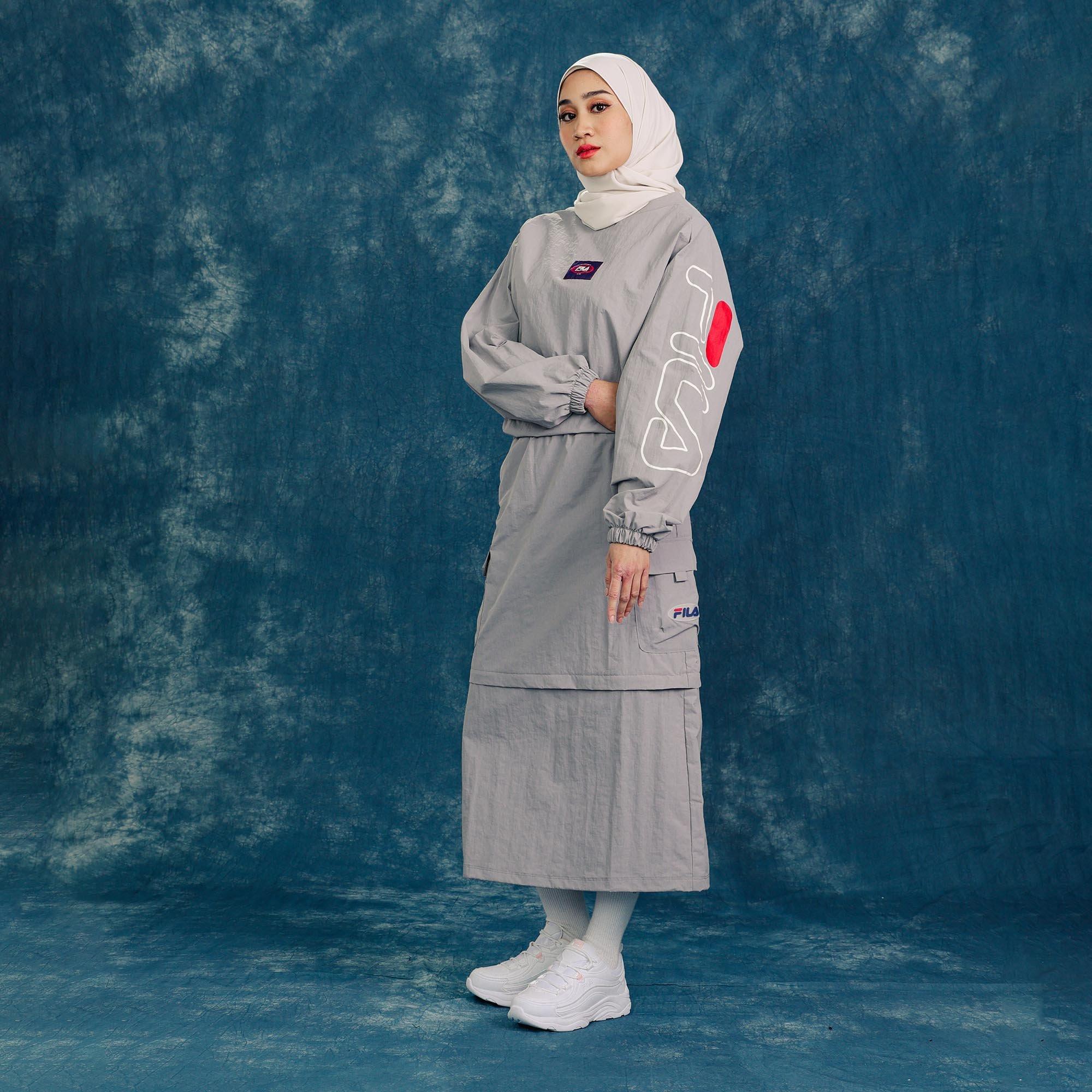 Steel Grey - Fila - DNA Adults Long Sleeve Top - 7