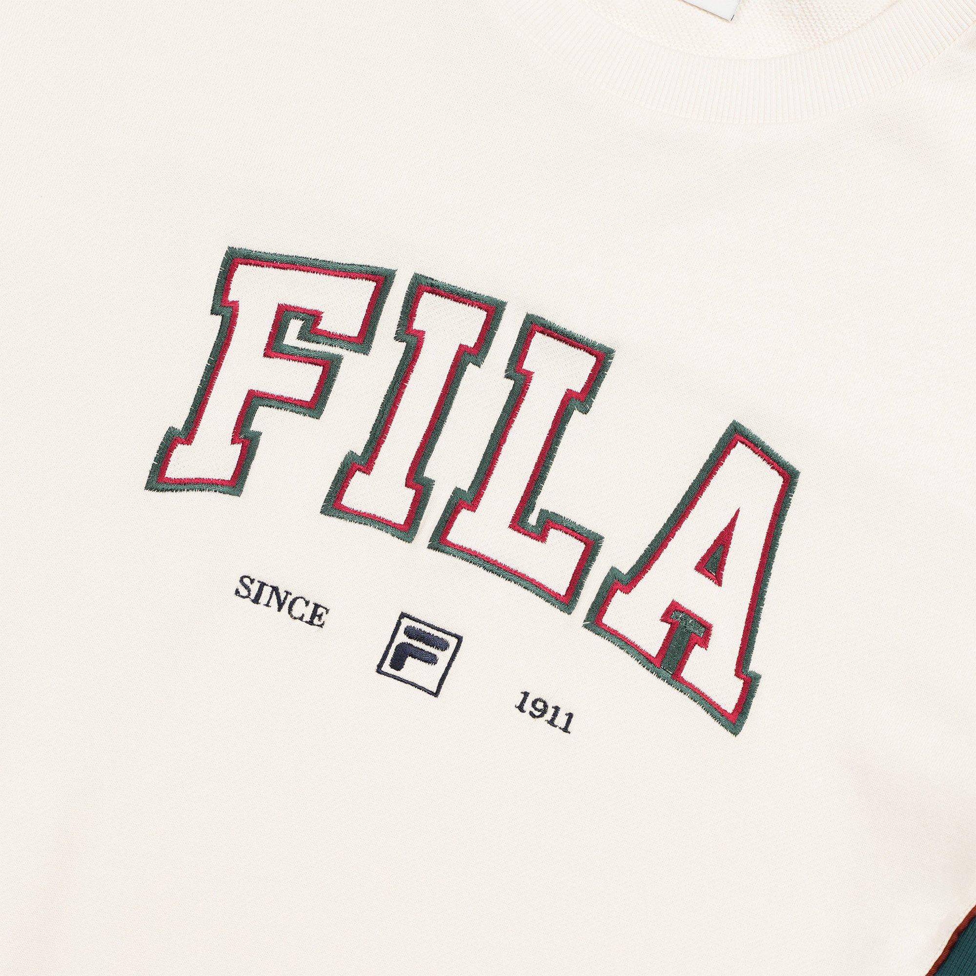 Off White - Fila - FILA New Original Logo Adults Sweatshirt - 3
