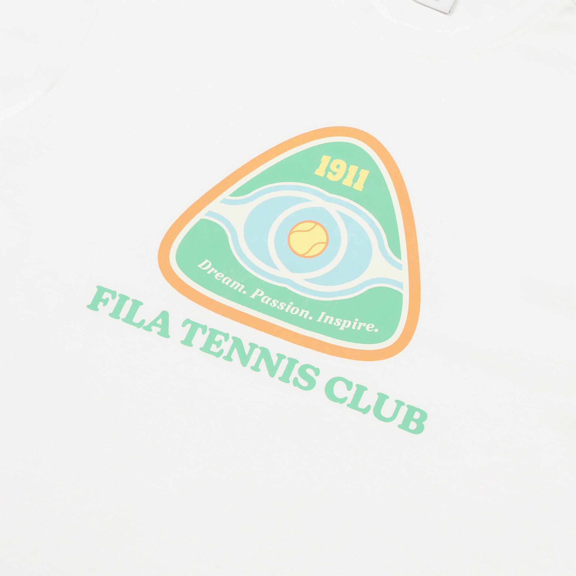 Off White - Fila - Tennis Club Adults Oversized T Shirt - 3
