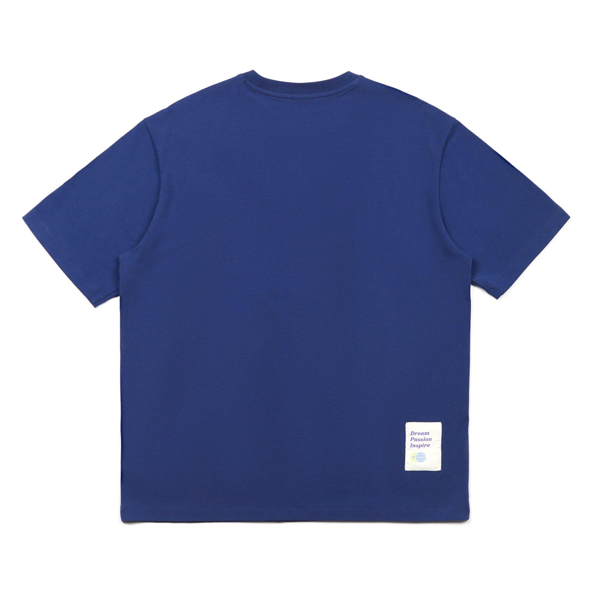 Navy - Fila - FILA Tennis Club Adults Oversized T Shirt - 2