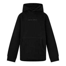 Jack Wills Jaquard Hoodie Juniors