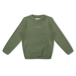 Jack Wills Wills Juniors Jacquard Crew