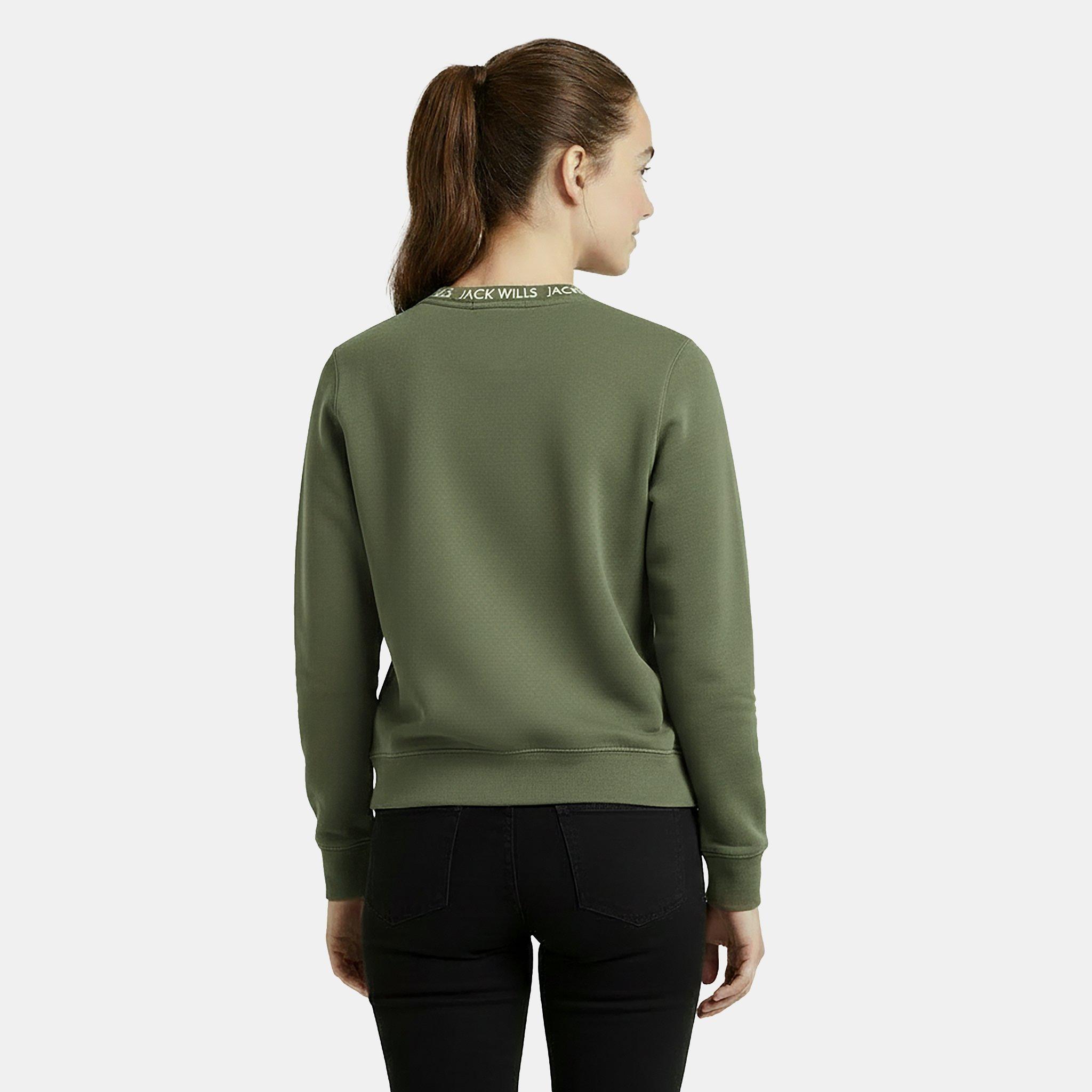 Khaki - Jack Wills - Juniors Jacquard Crew - 4