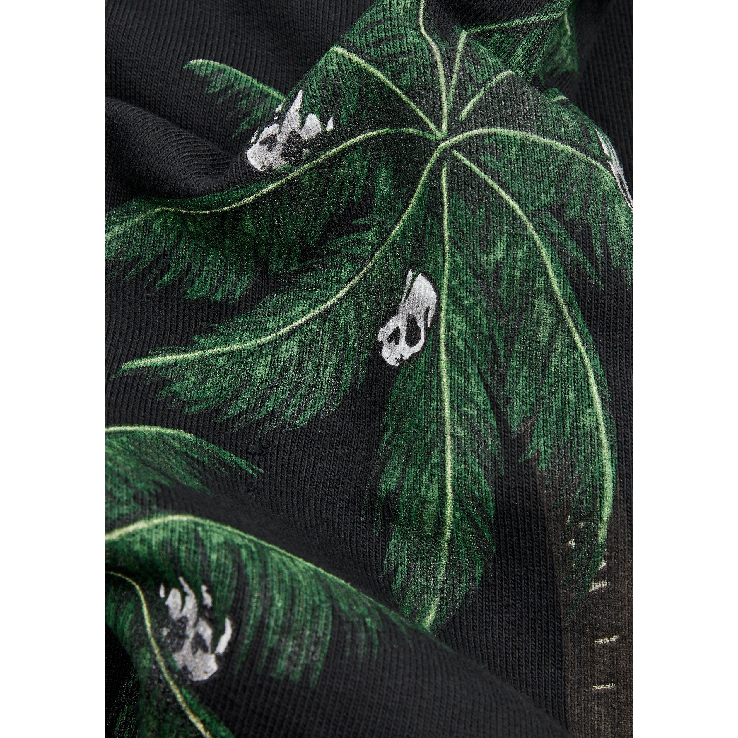 BLACK AND OTHER - Palm Angels - PA PALM N SKULL VINT CREWNECK - 4