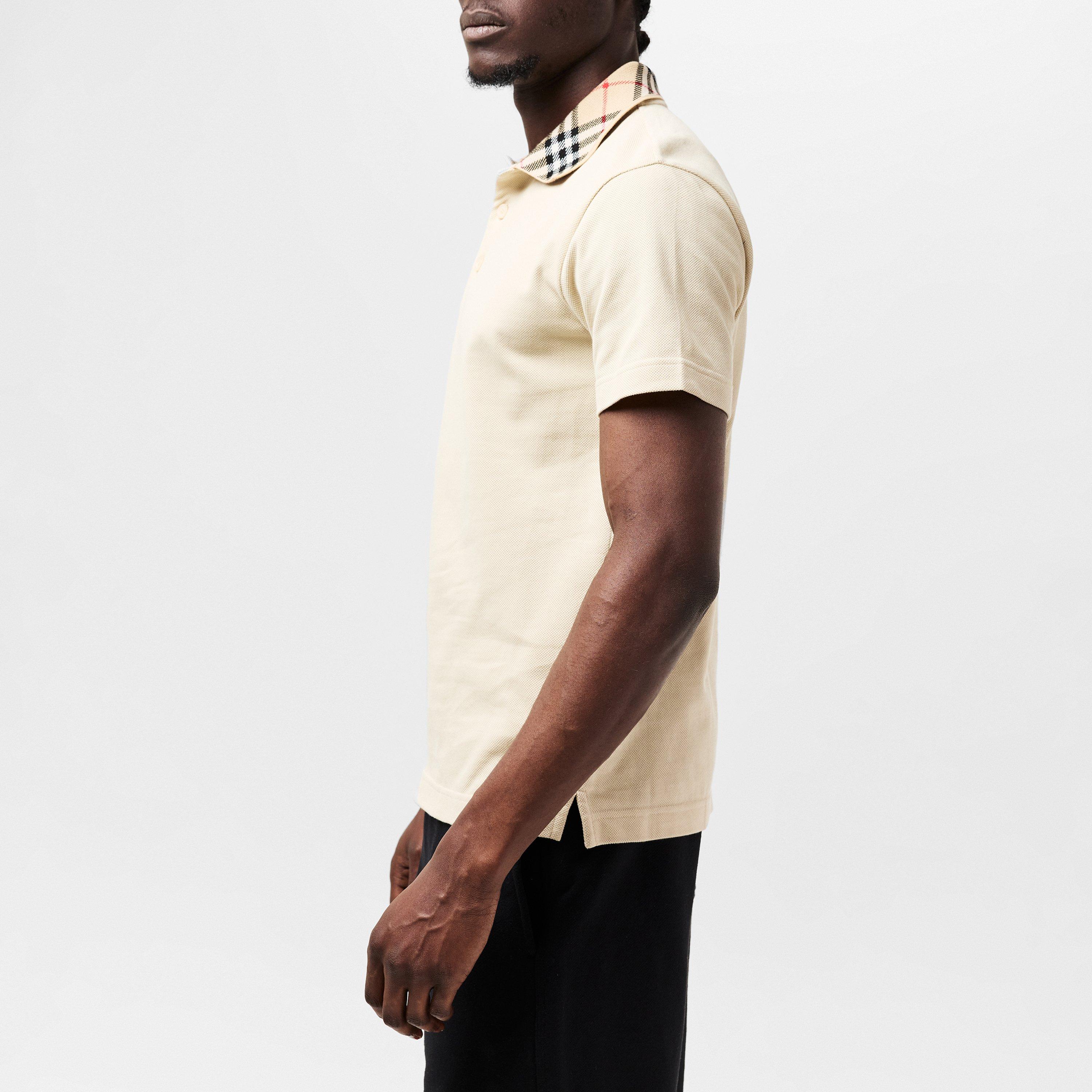 Nutmeg - Burberry - Check Collar Polo Shirt - 2