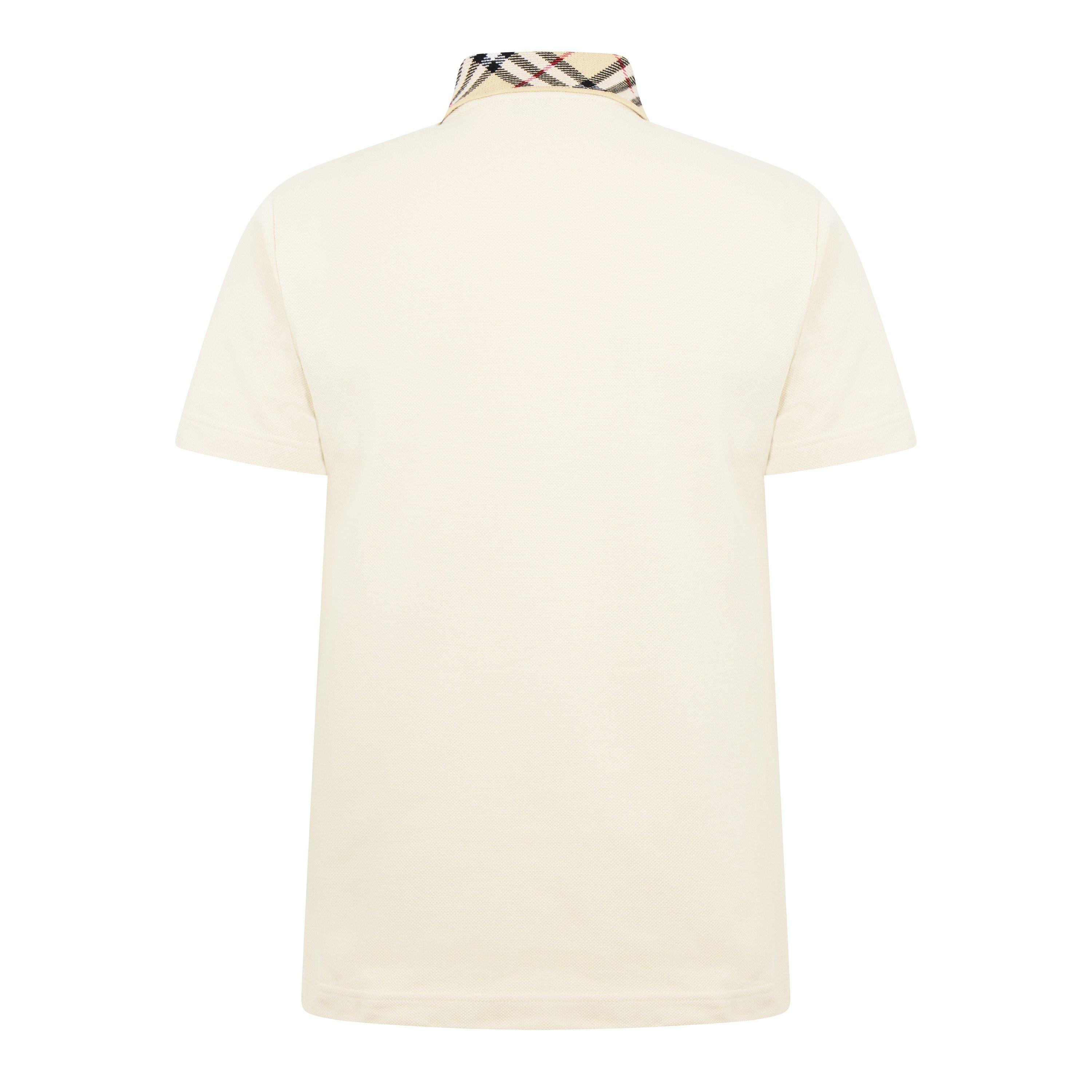 Nutmeg - Burberry - Check Collar Polo Shirt - 6