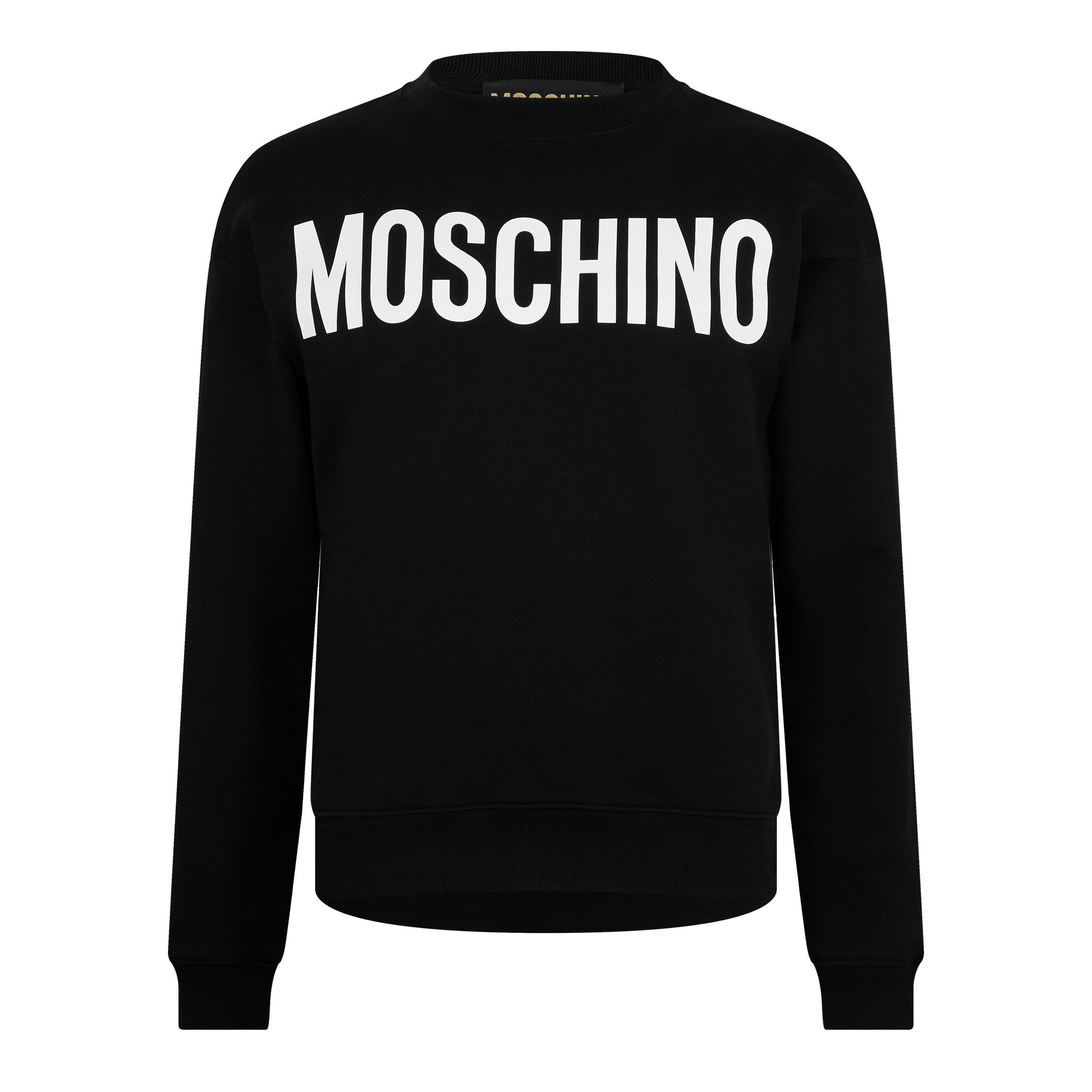 Fantasy Black - Moschino - Men's Print Crew Sweatshirt - 5