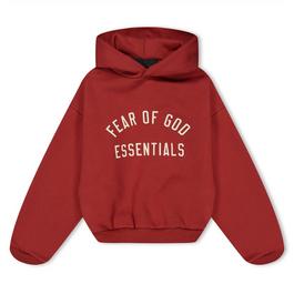 Fear Of God Essentials Logo Hoodie Juniors