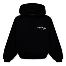 Fear Of God Essentials Logo Over The Head Hoodie