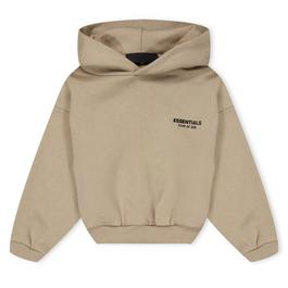 Fear Of God Essentials Logo Over The Head Hoodie