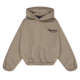 Fear Of God Essentials Logo Over The Head Hoodie