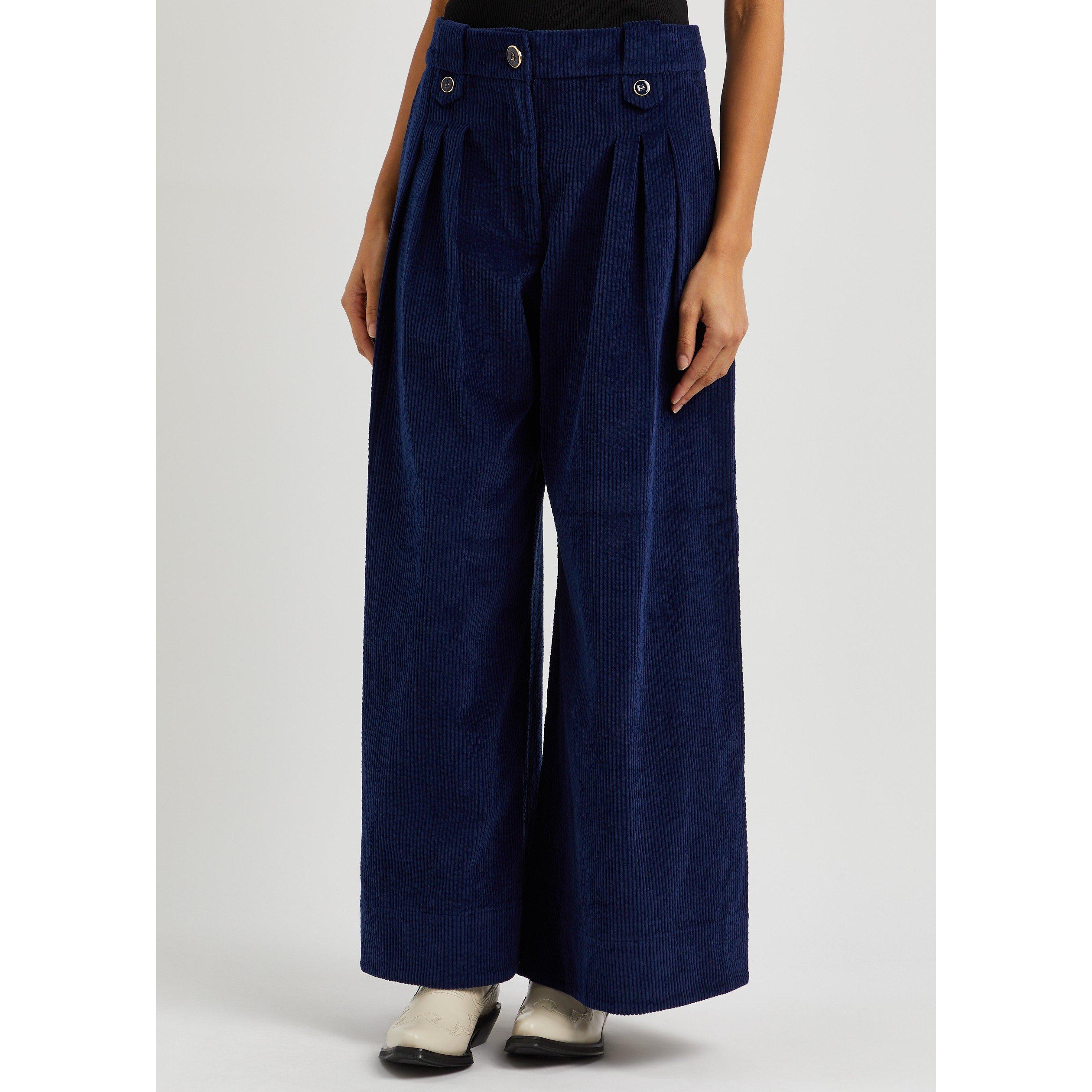 NAVY - FARM Rio - TR LOW WAISTED TAILORED TROUSE - 2