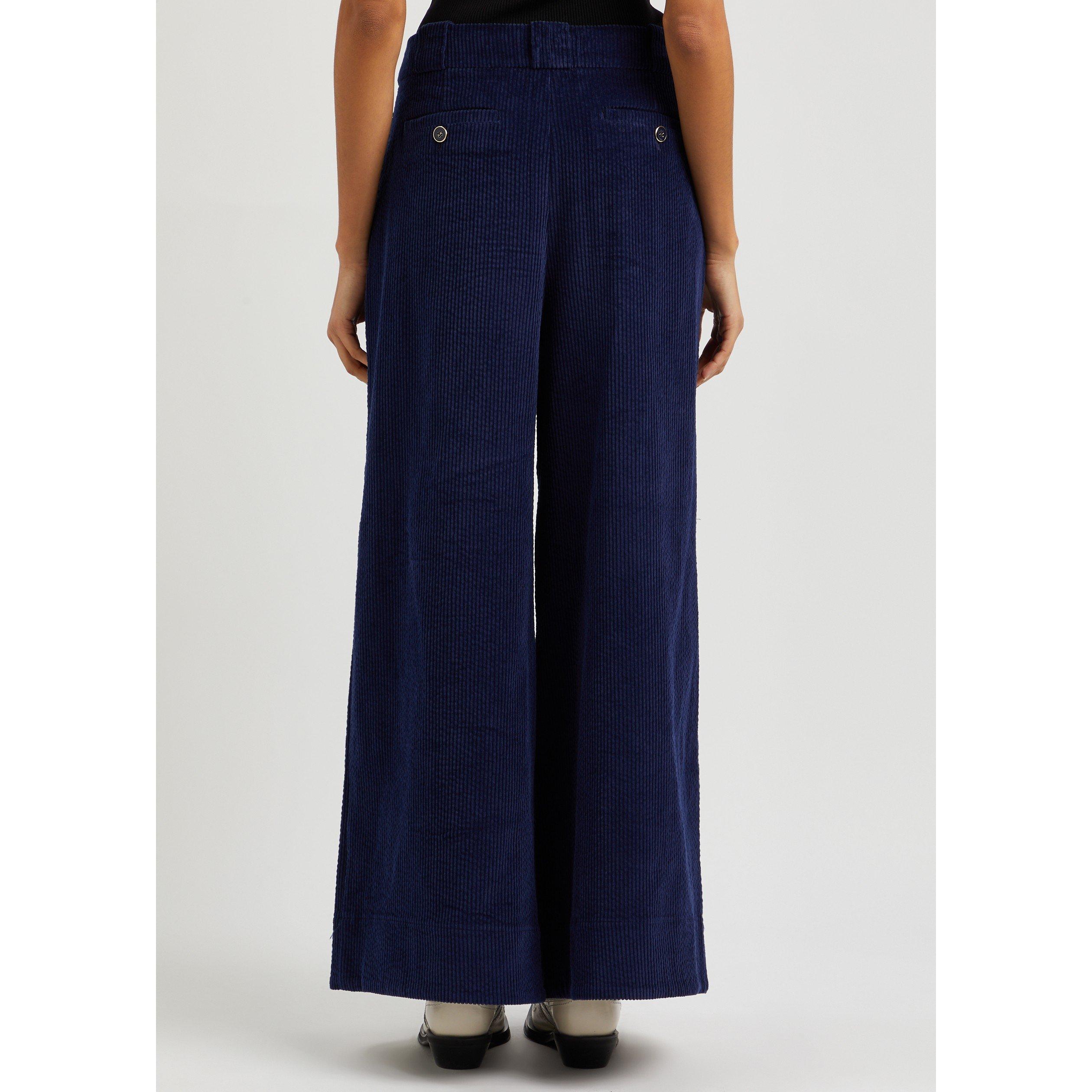 NAVY - FARM Rio - TR LOW WAISTED TAILORED TROUSE - 3