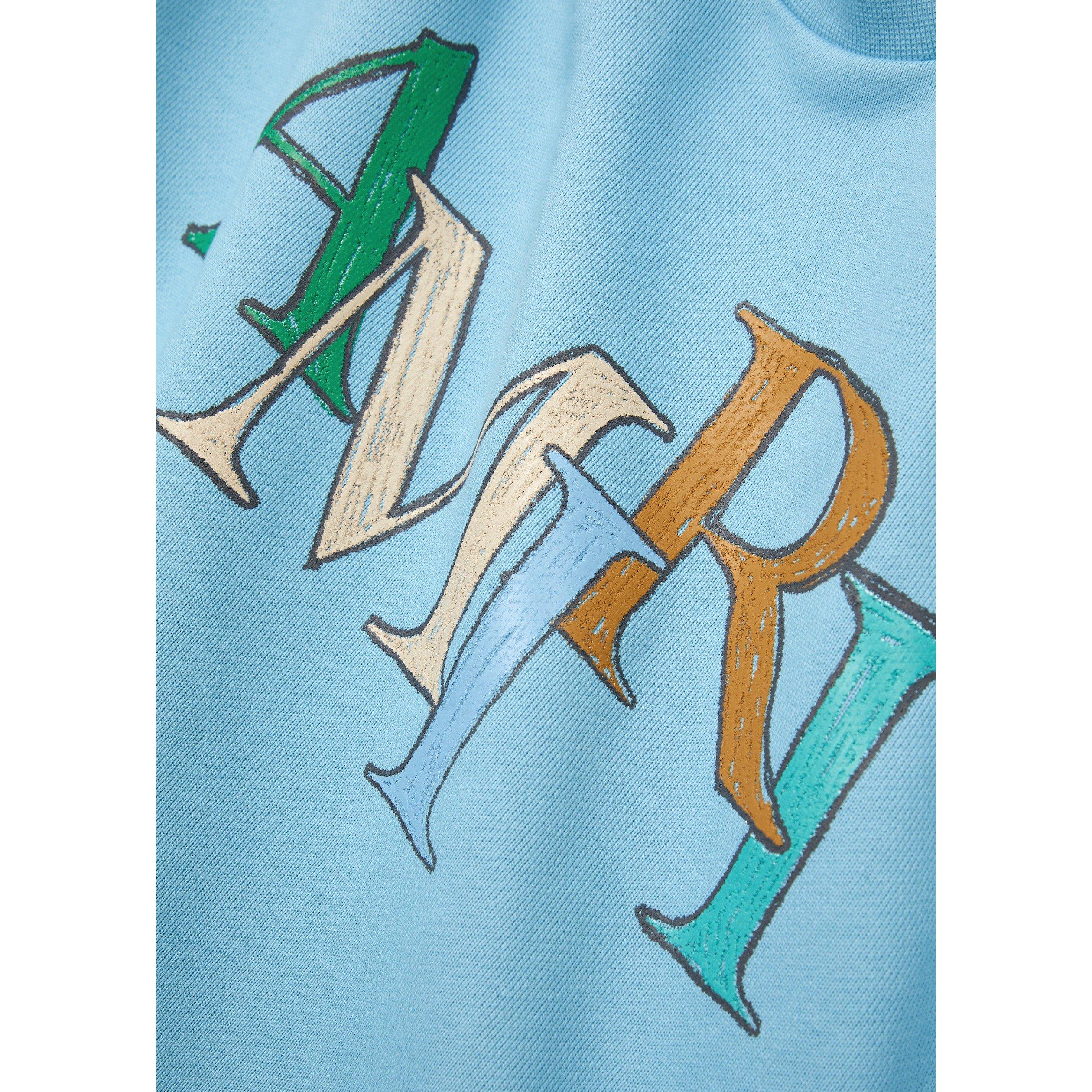 BLUE - Amiri - AM STAGGERED SCRIBBLE CRE - 2