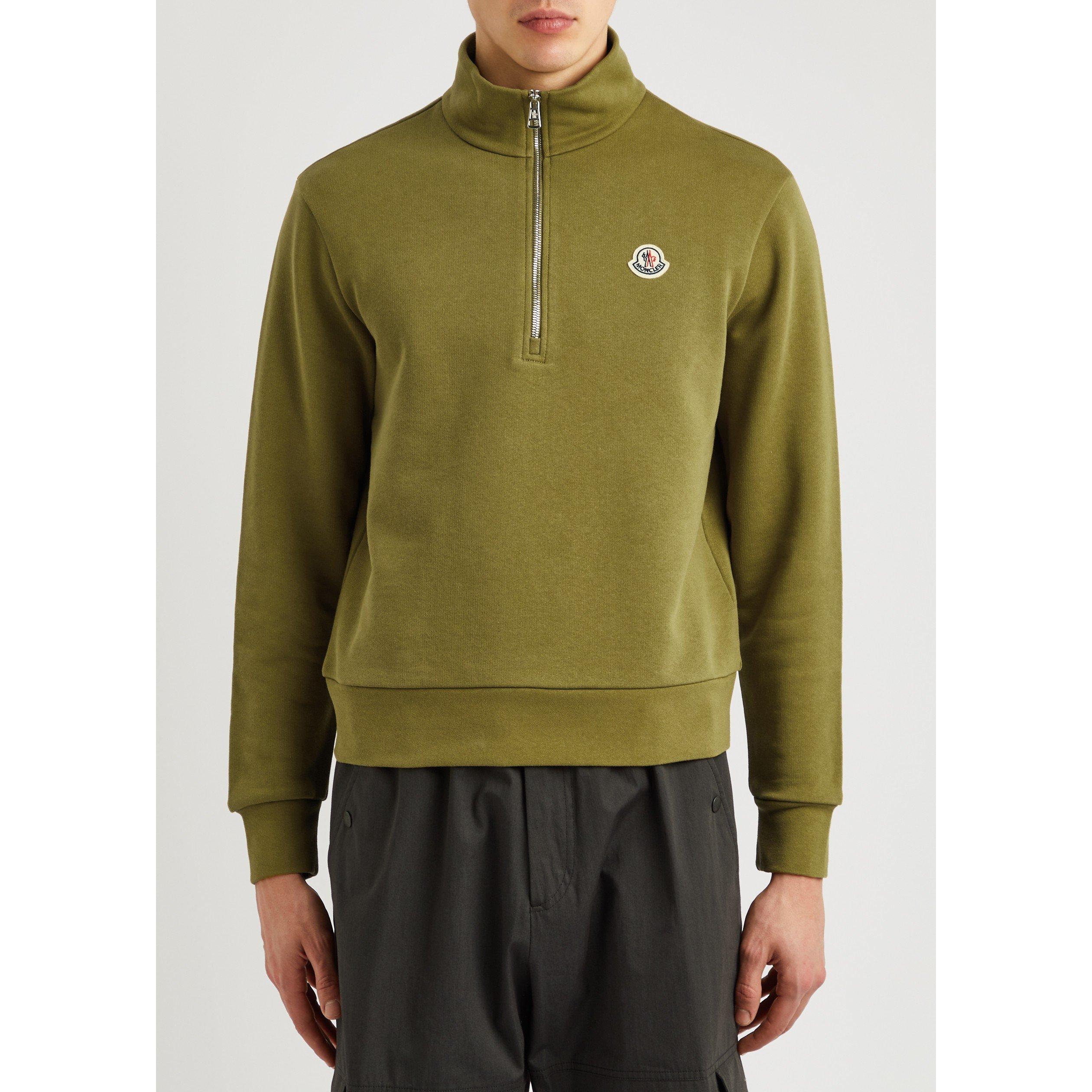 KHAKI - Moncler - MONC BDG HLF ZIP - 2