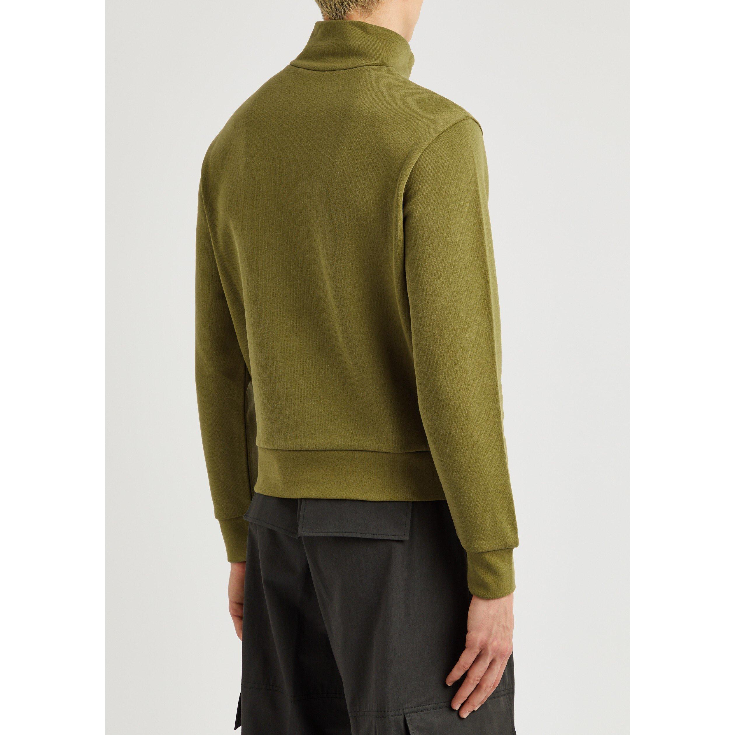 KHAKI - Moncler - MONC BDG HLF ZIP - 3
