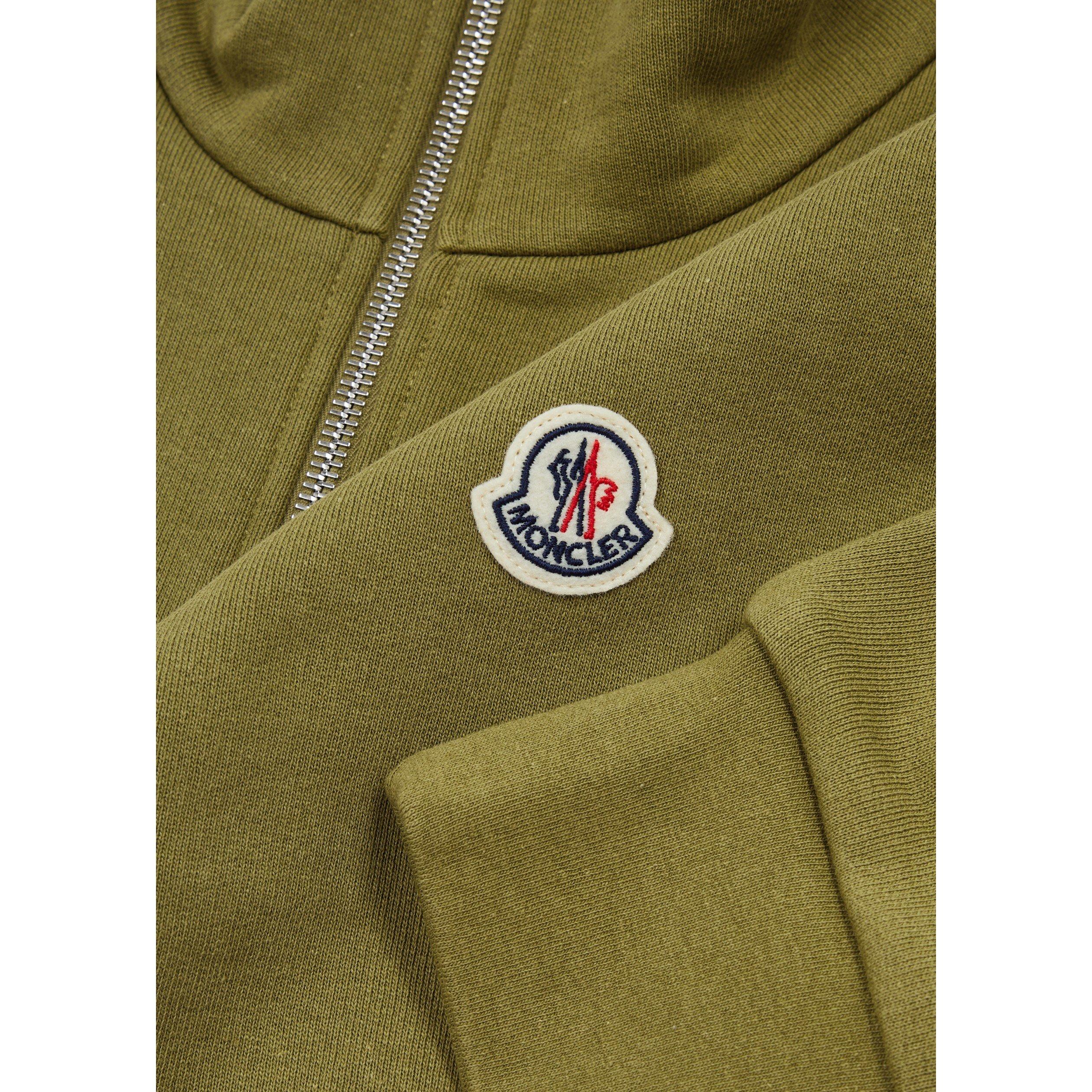 KHAKI - Moncler - MONC BDG HLF ZIP - 4